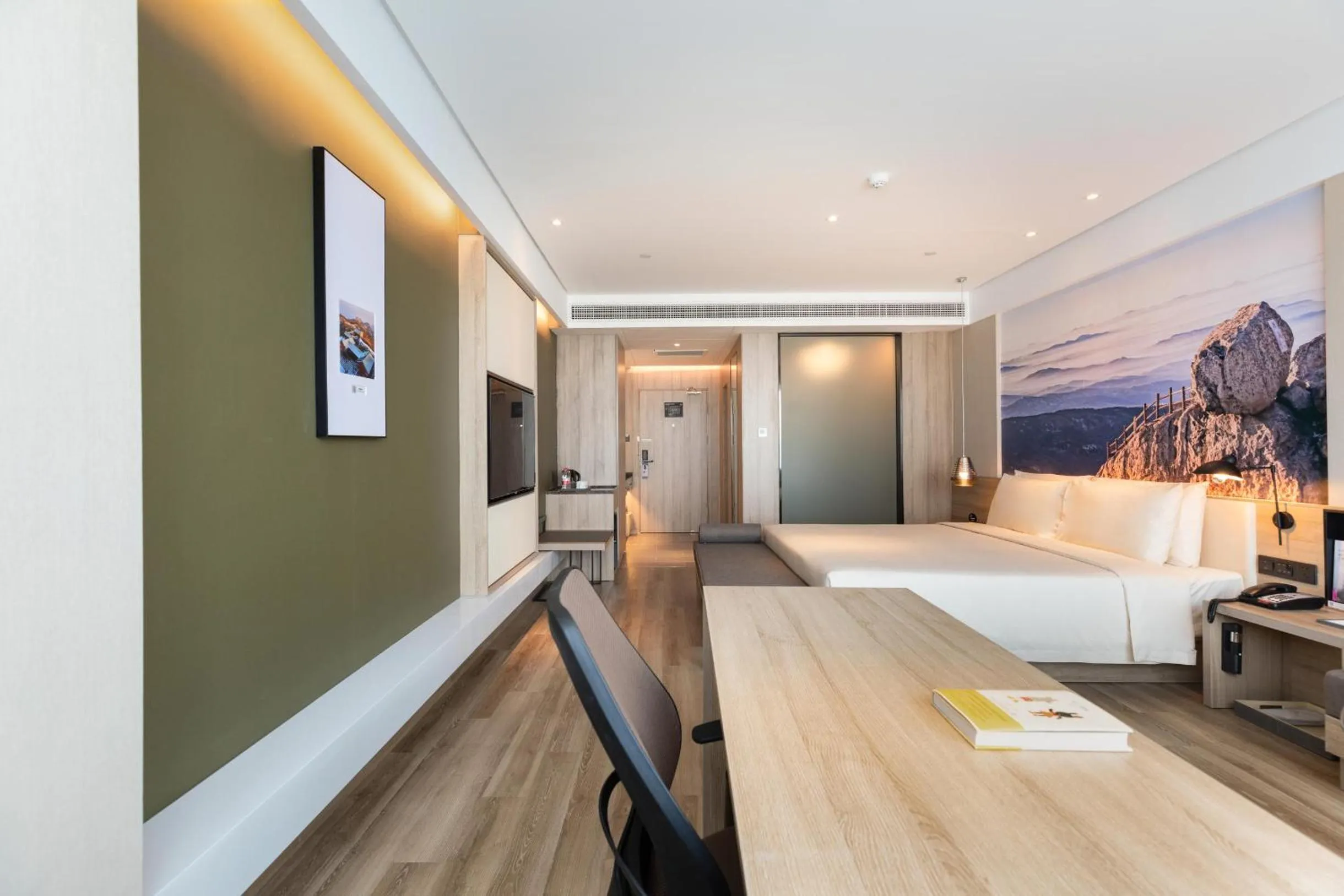 Bed in Atour Hotel Weifang Railway Station Youth Road