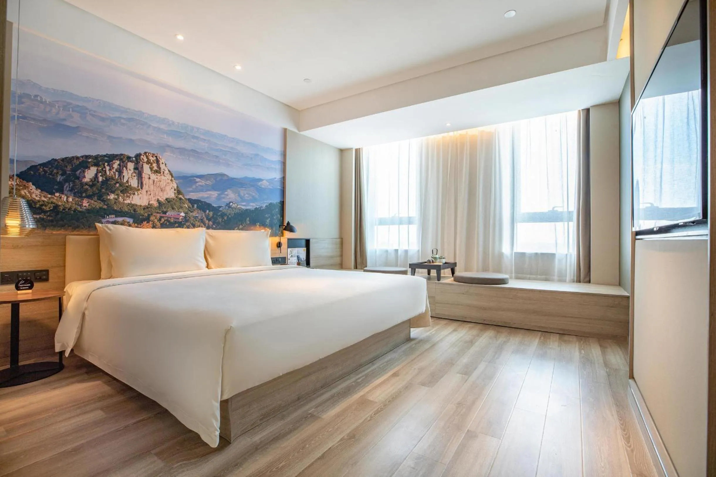 Bed in Atour Hotel Weifang Railway Station Youth Road