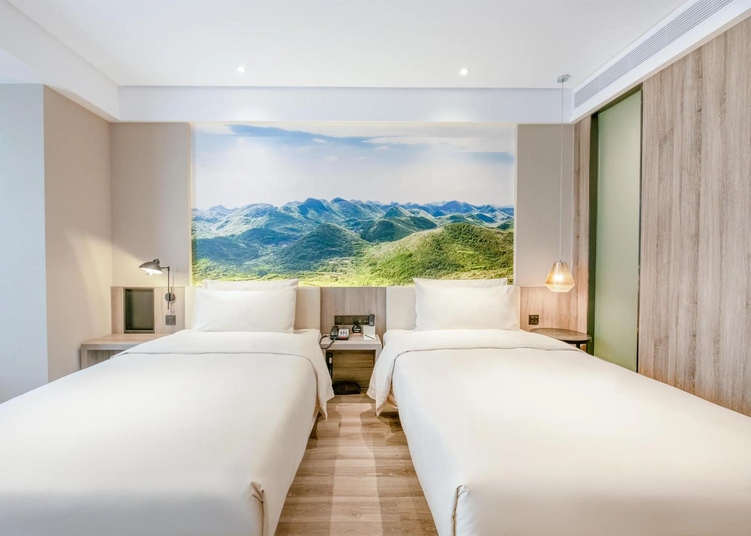 Bed in Atour Hotel Changsha International Covention Centre South Railway Station