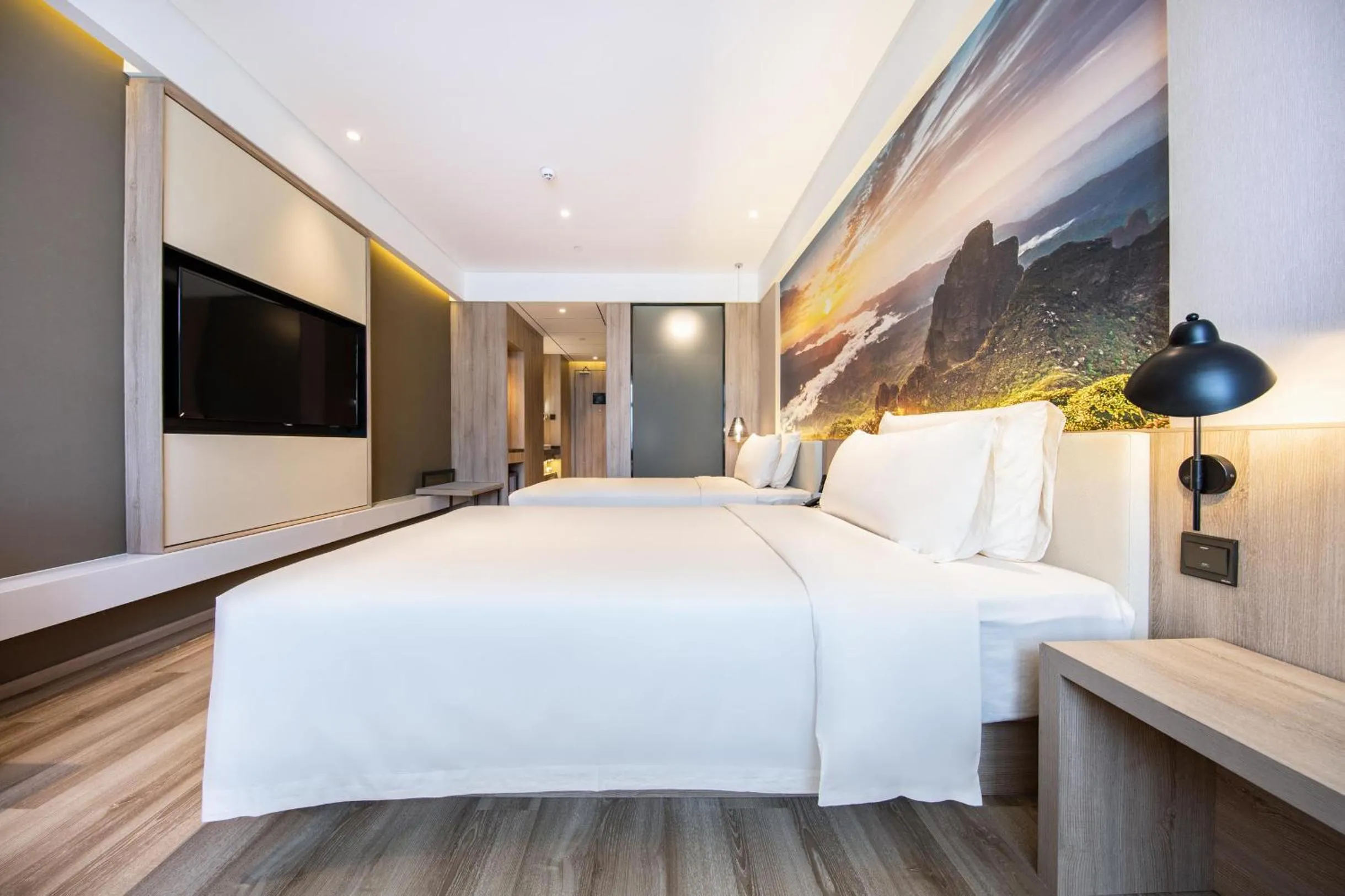 Bed in Atour Hotel Nanning North Lake Railway Station