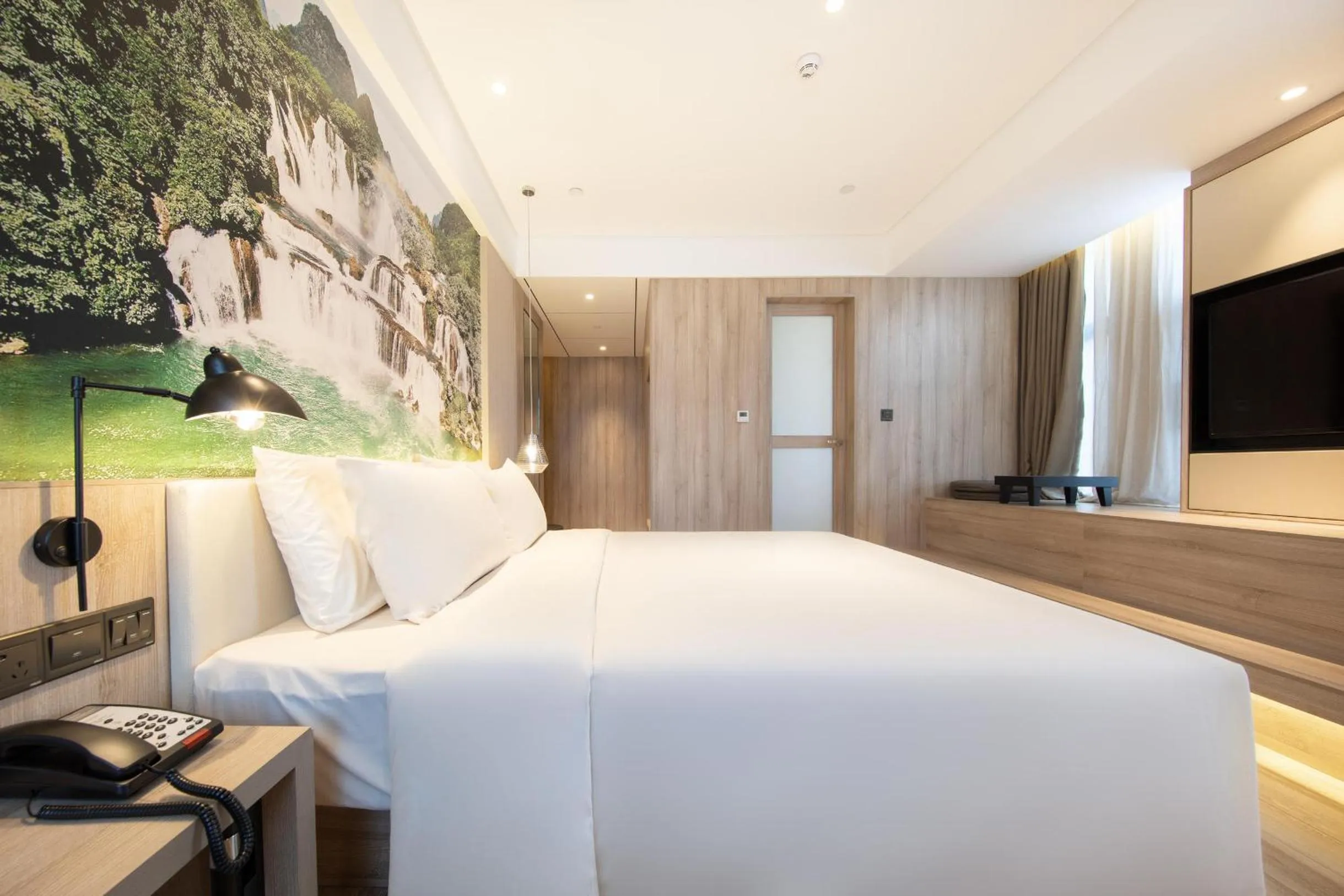 Bed in Atour Hotel Nanning North Lake Railway Station