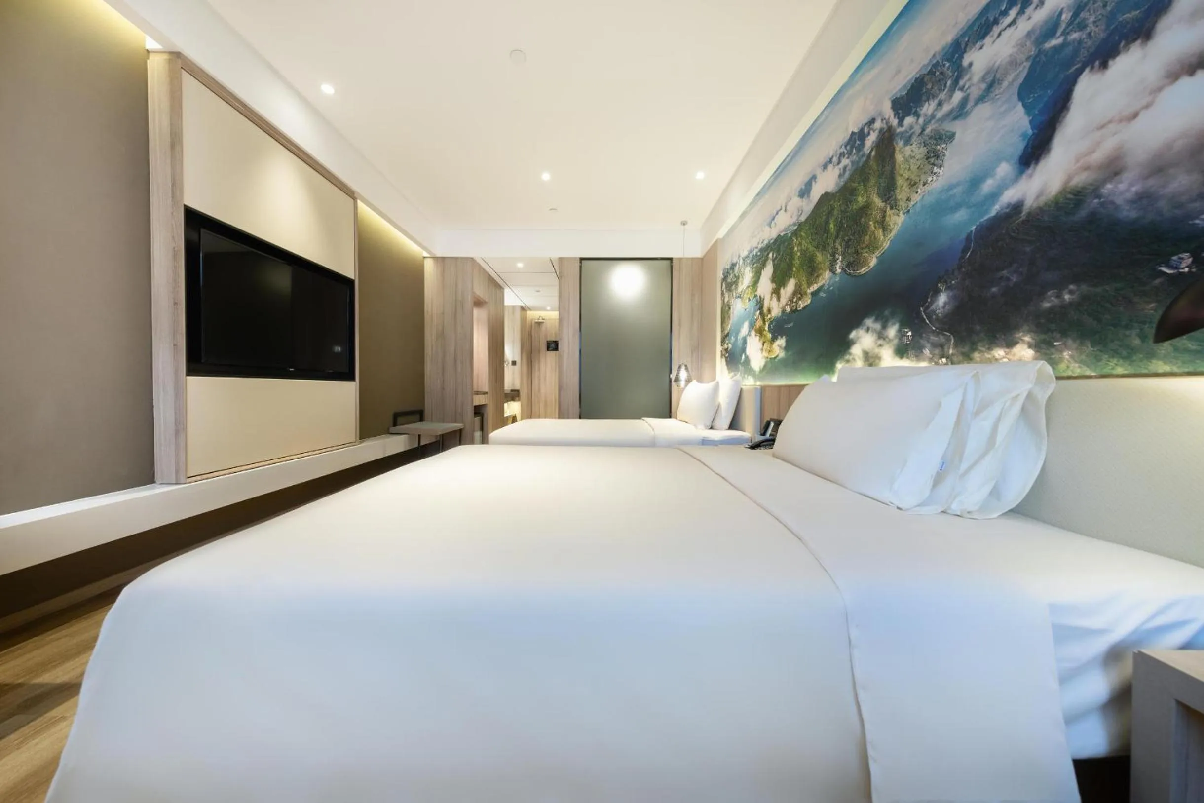 Bed in Atour Hotel Nanning North Lake Railway Station