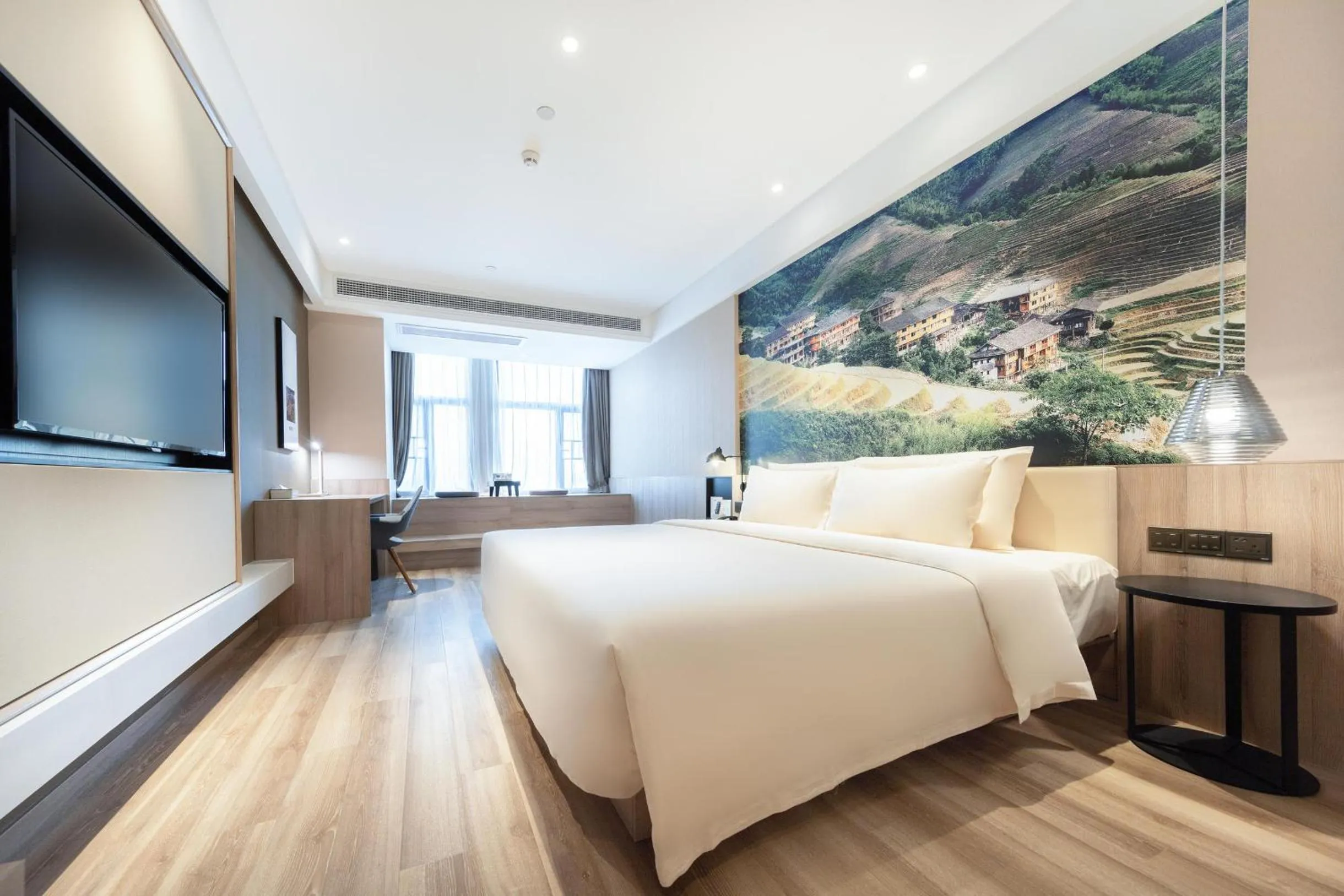 Bed in Atour Hotel Nanning North Lake Railway Station