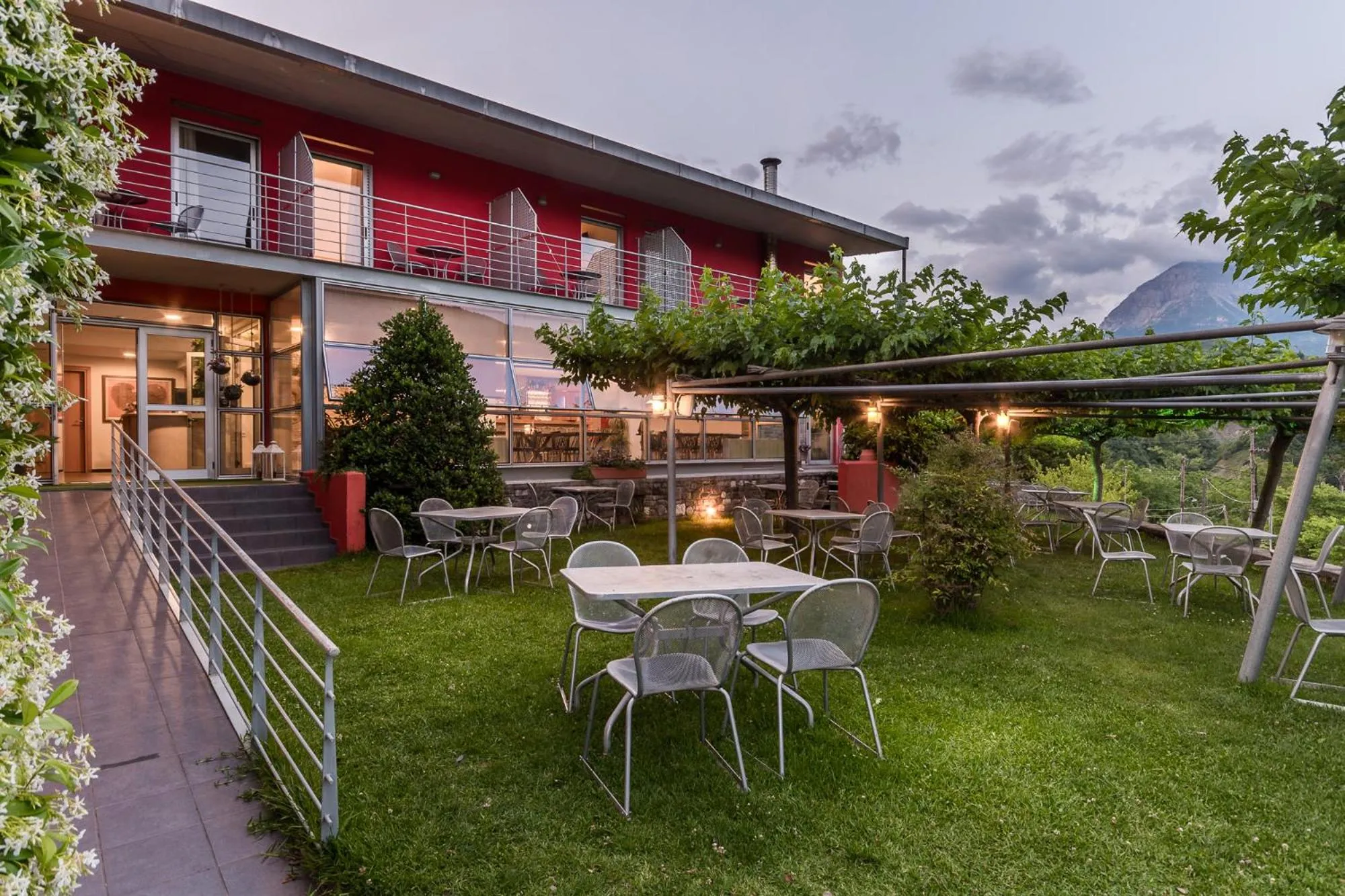 Property building in Gefiri Plakas Hotel, Tzoumerka