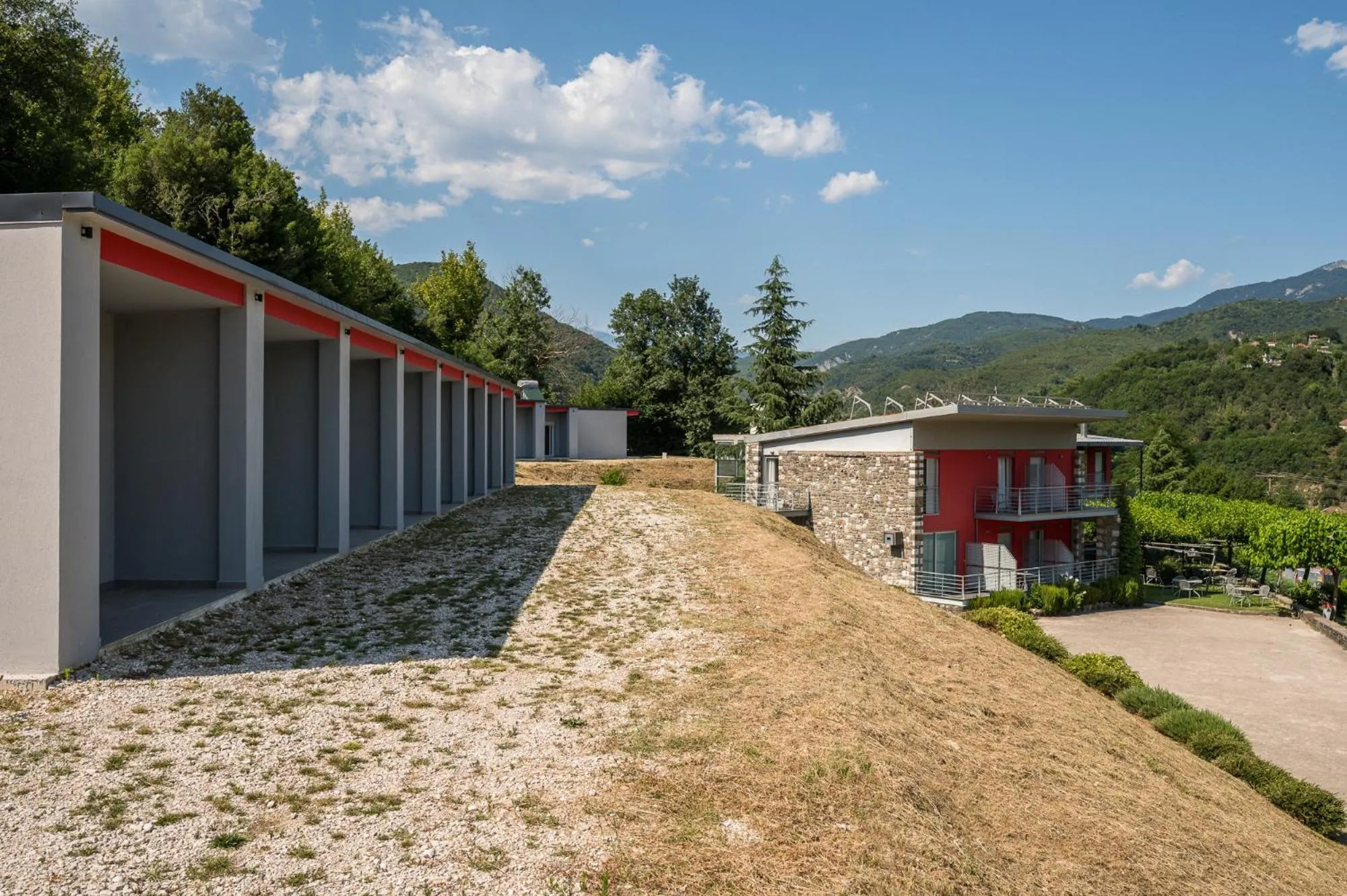 Property building in Gefiri Plakas Hotel, Tzoumerka