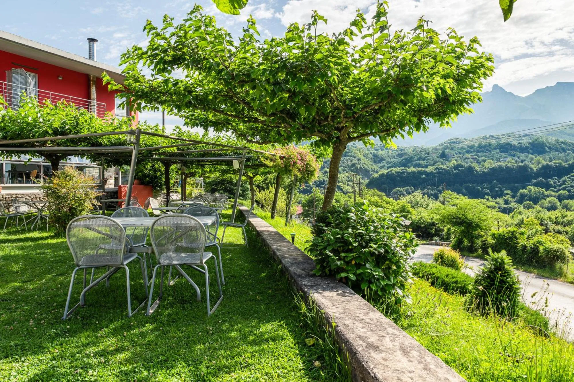 Property building in Gefiri Plakas Hotel, Tzoumerka