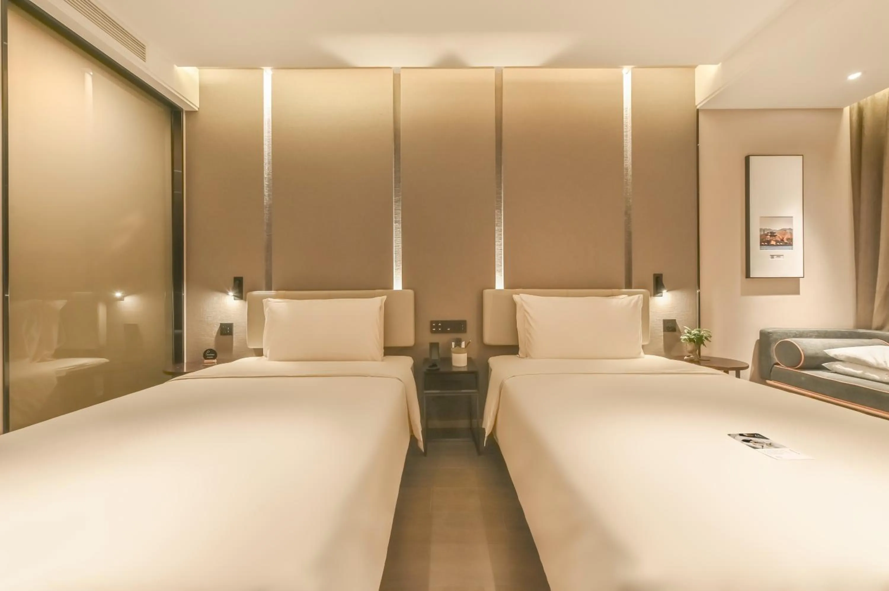 Bed in Atour Hotel Beijing Joy City Chaoyang Road