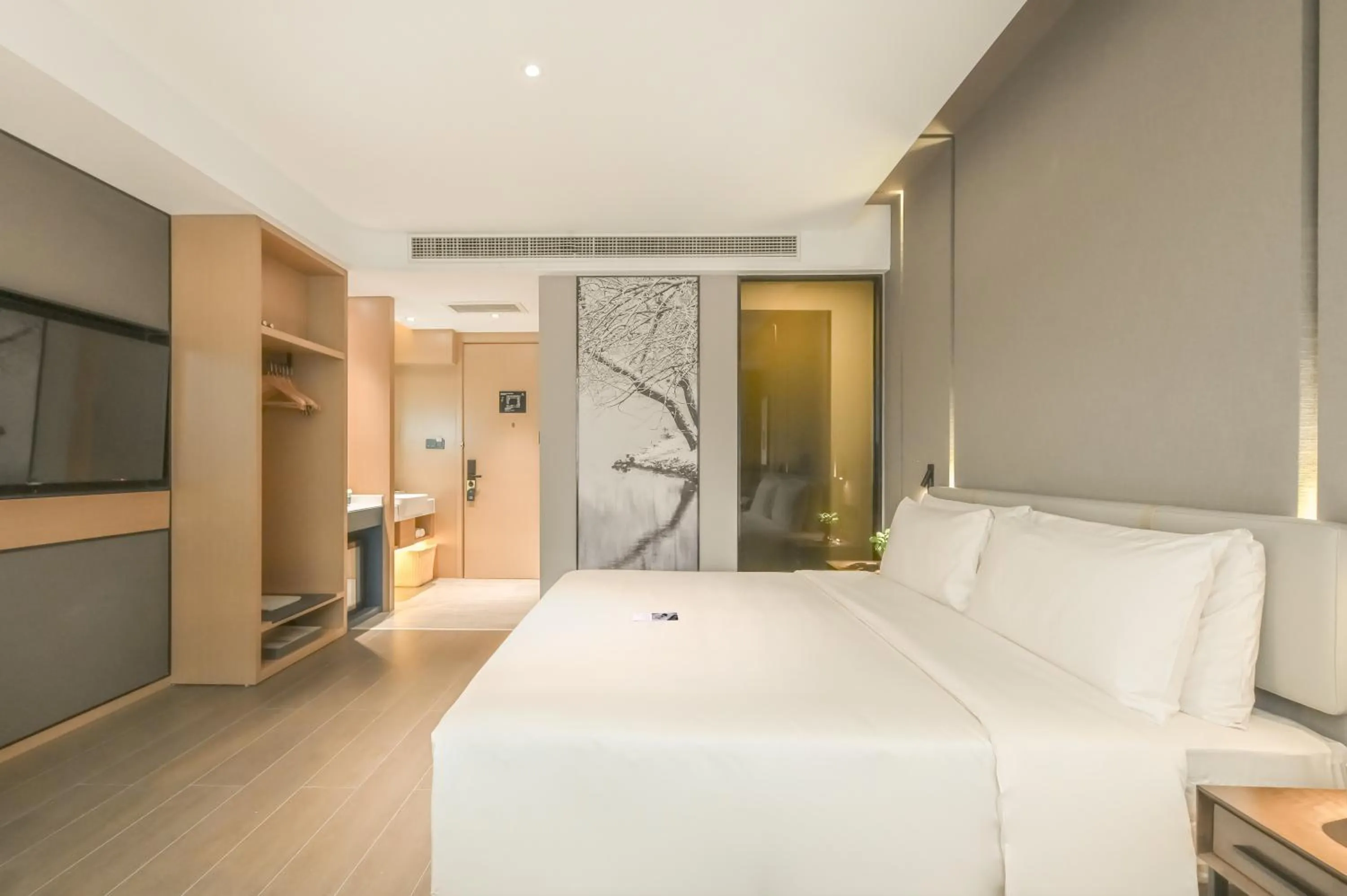 Bed in Atour Hotel Beijing Joy City Chaoyang Road