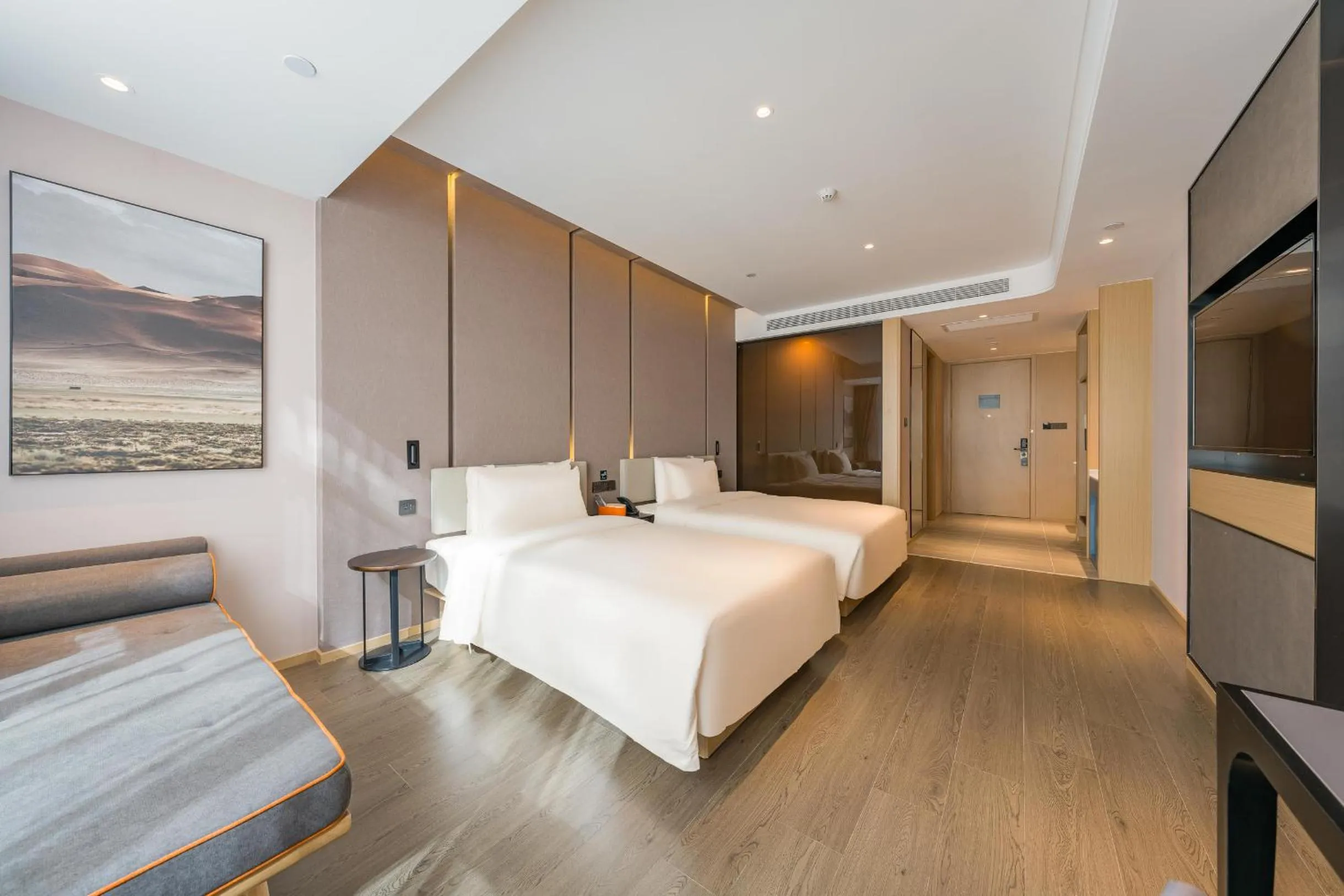 Bed in Atour Hotel Shijiazhuang South Construction Street