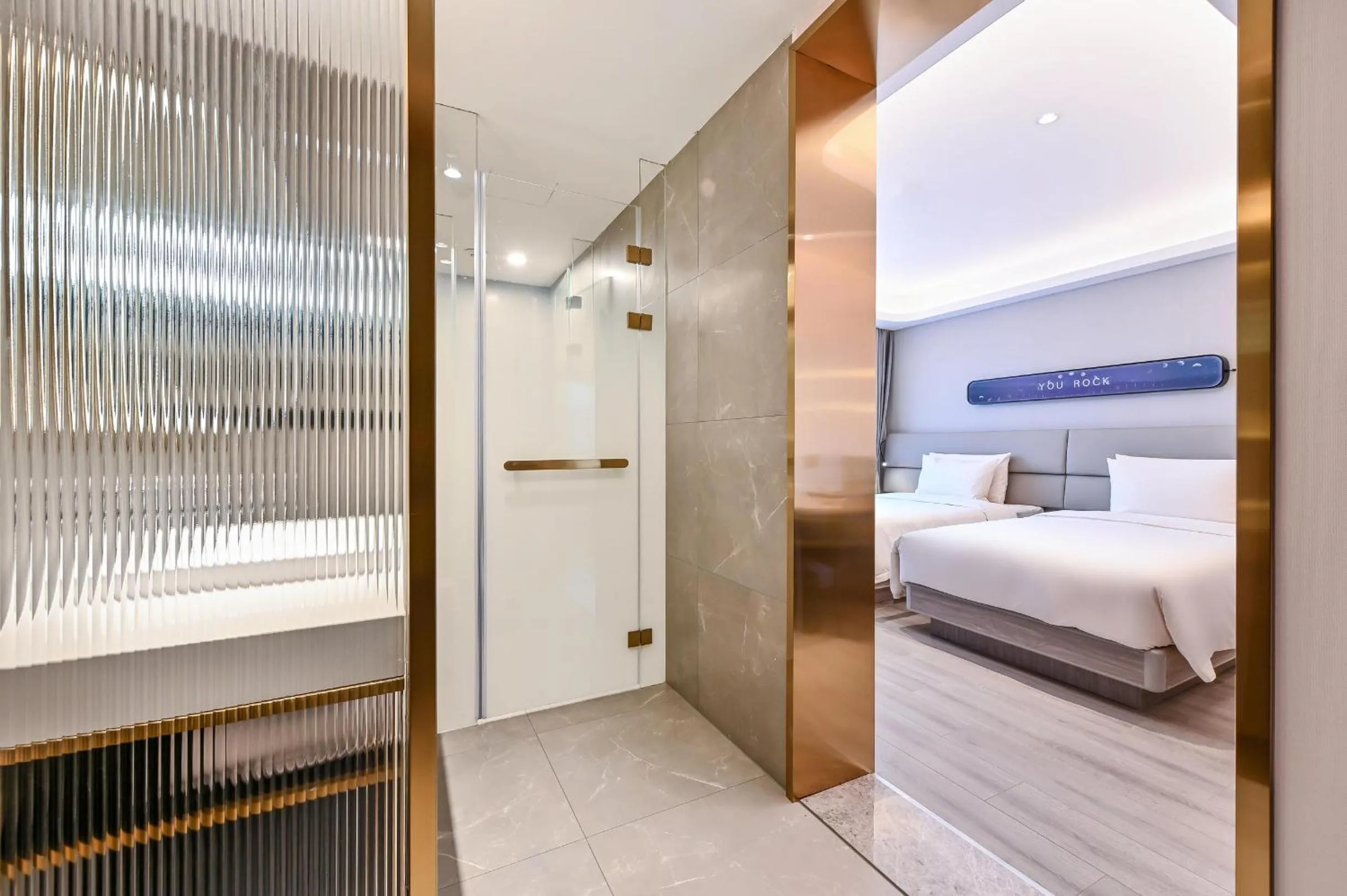 Bed in Atour Light Hotel Jilin Xiamen Street