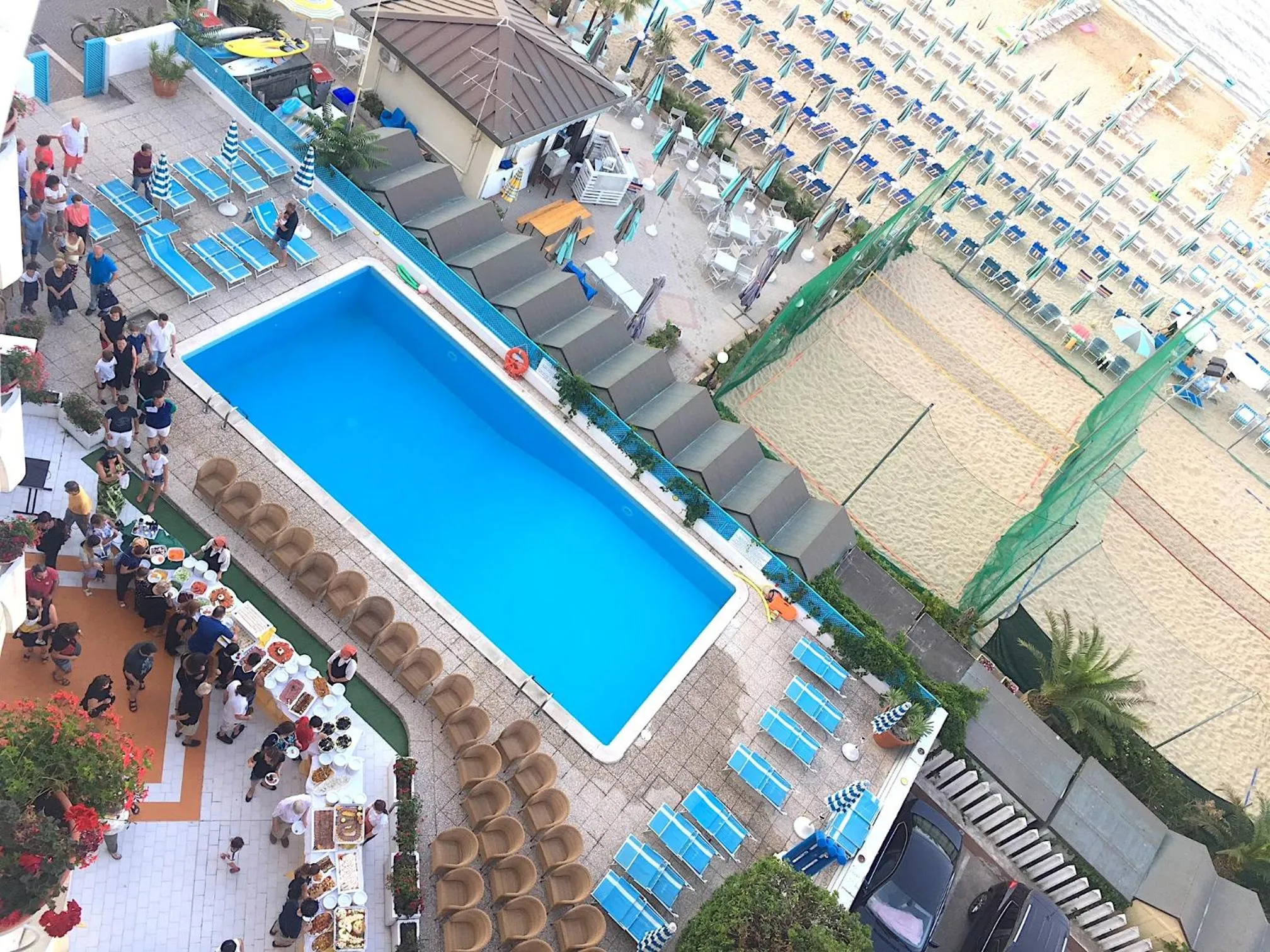 Pool view in Hotel Bellevue, Sure Hotel Collection by Best Western