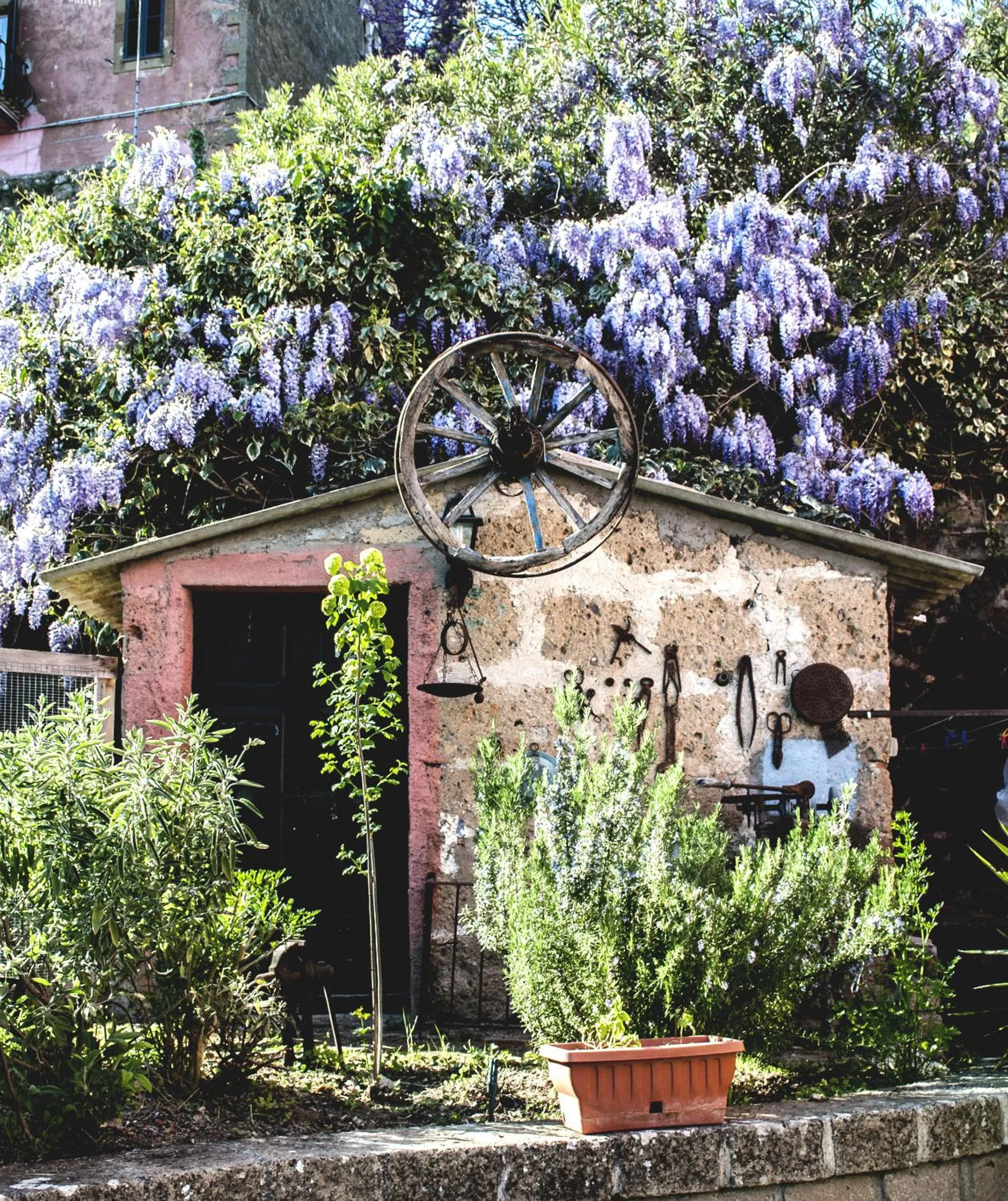Facade/entrance in La Casa dei Carrai