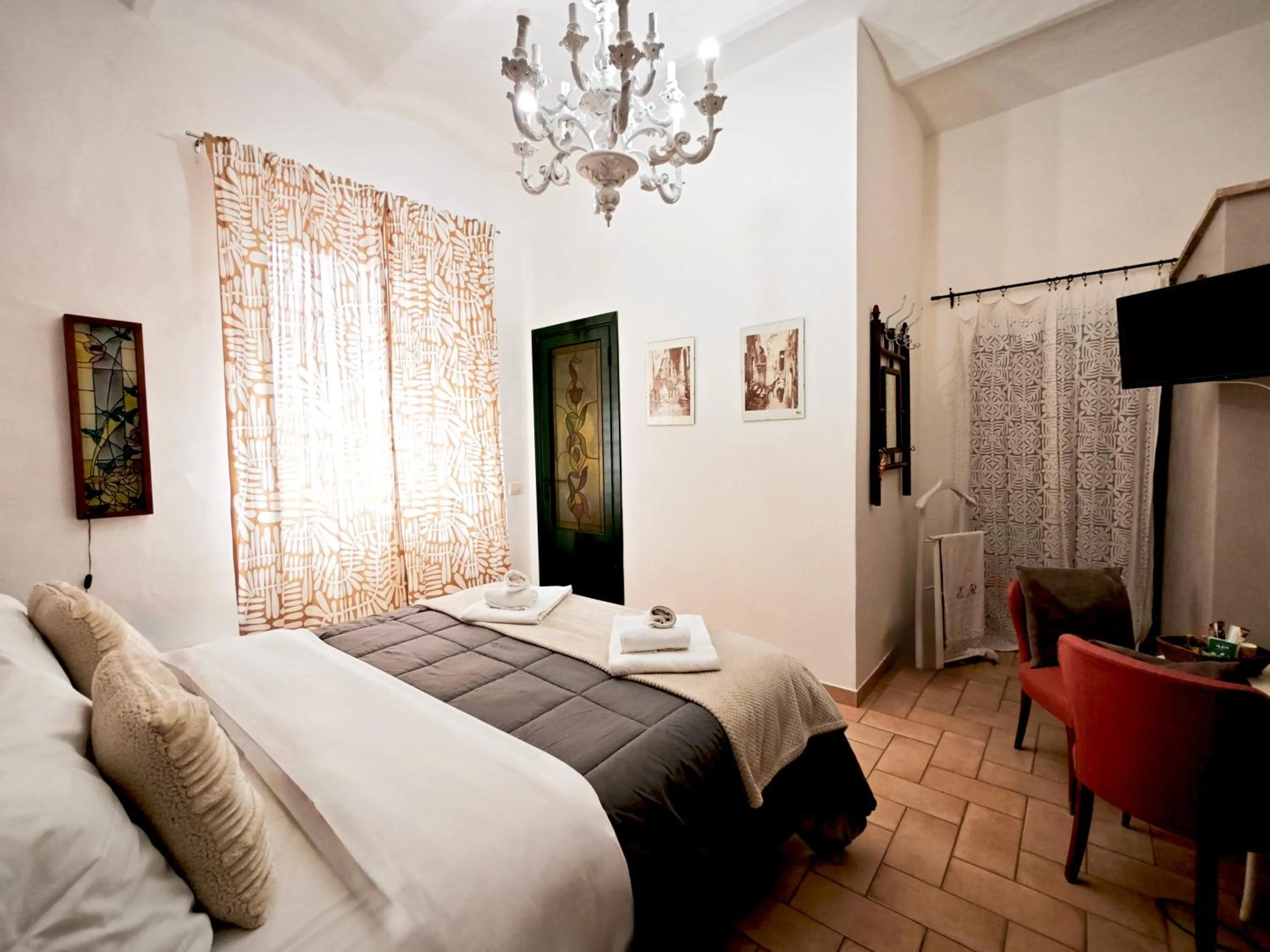 Photo of the whole room, Bed in La Casa dei Carrai