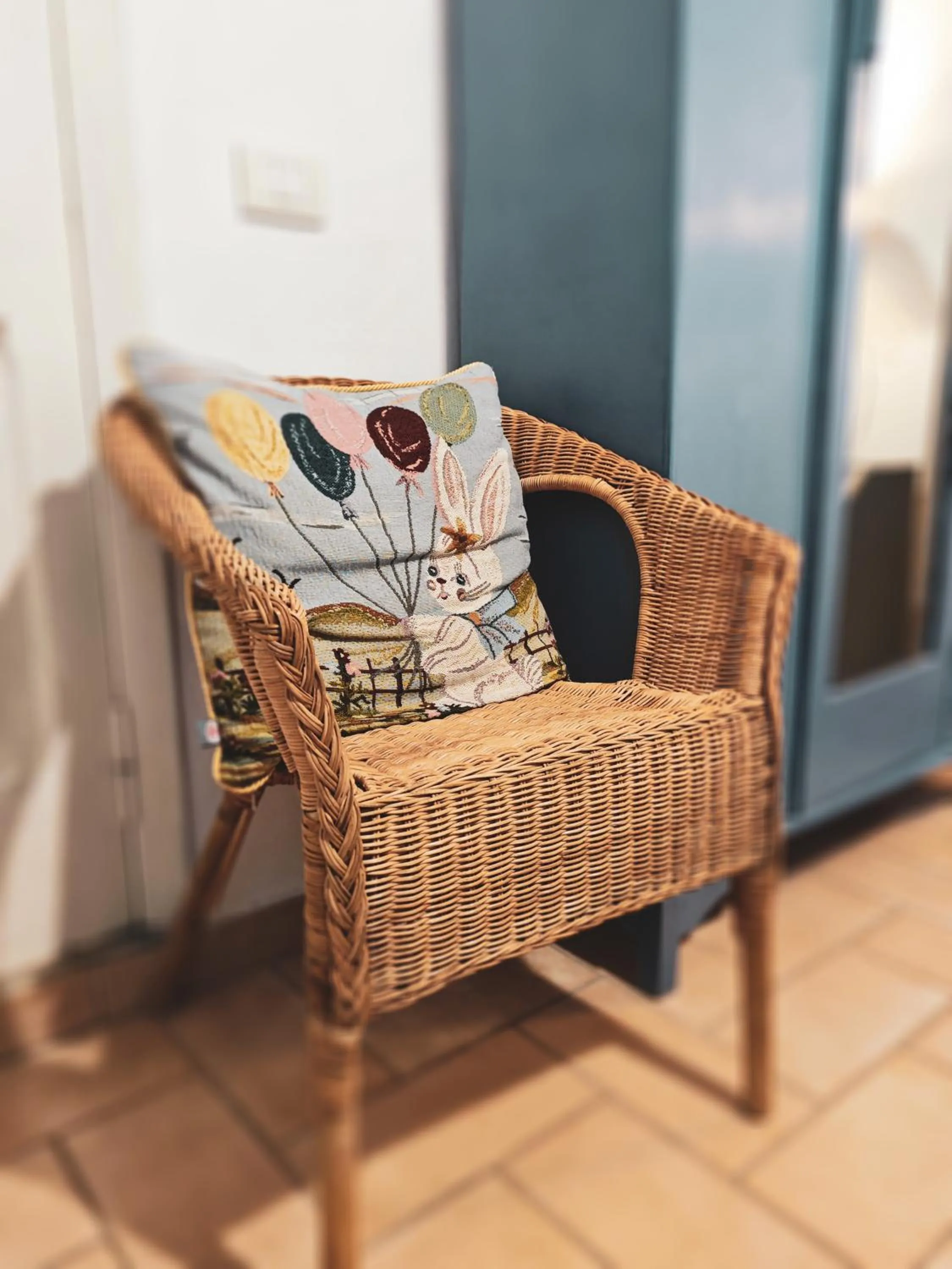 Decorative detail in La Casa dei Carrai