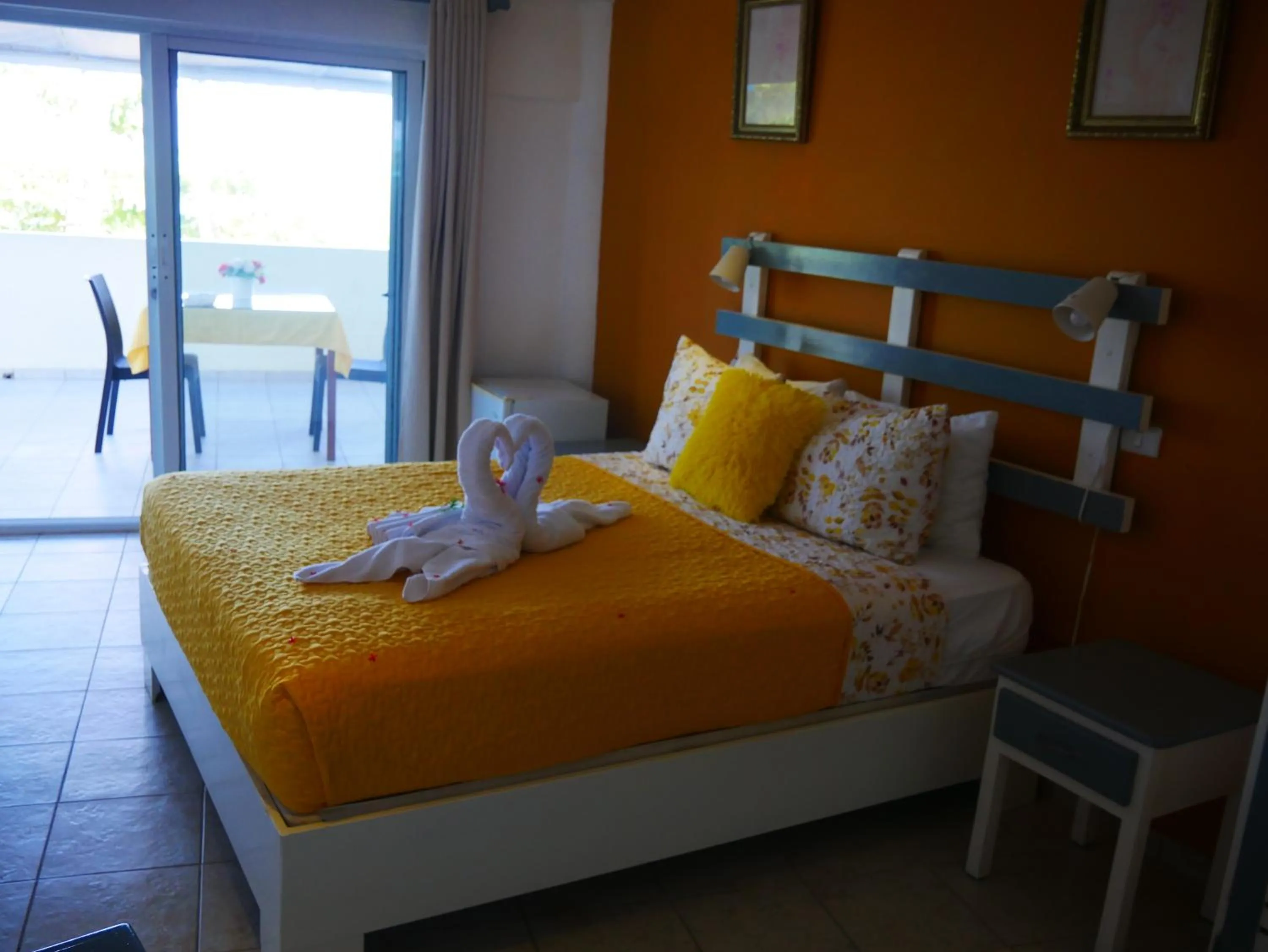 Bed in Costarena Beach Hotel