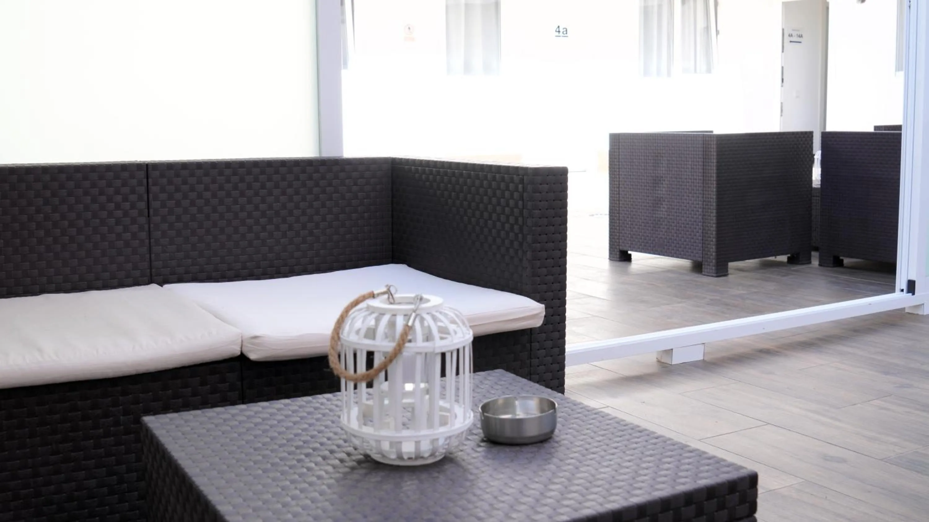 Patio in El Patio Hostal