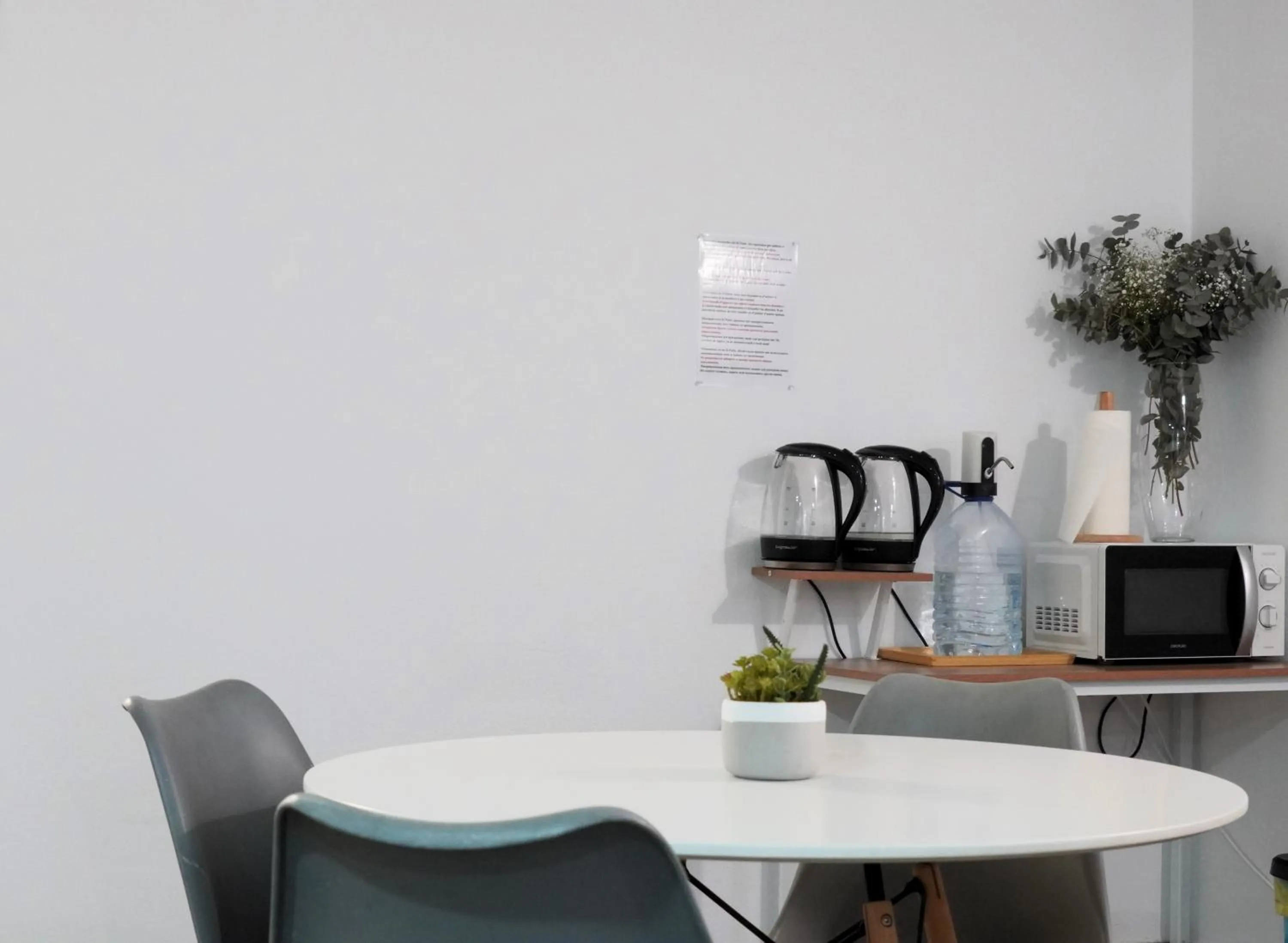 Kitchen or kitchenette in El Patio Hostal