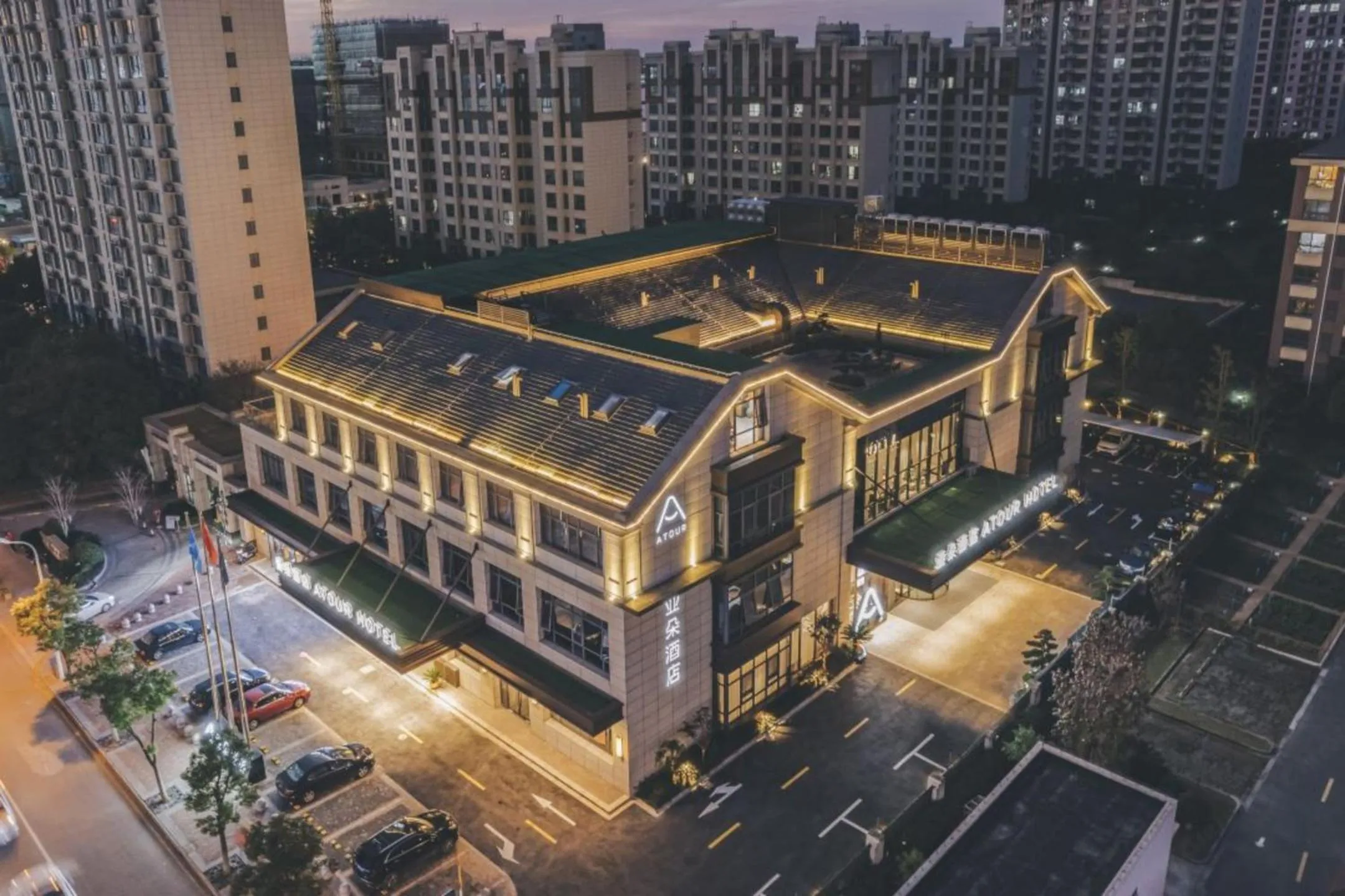 Property building in Atour Hotel Lingang New Town