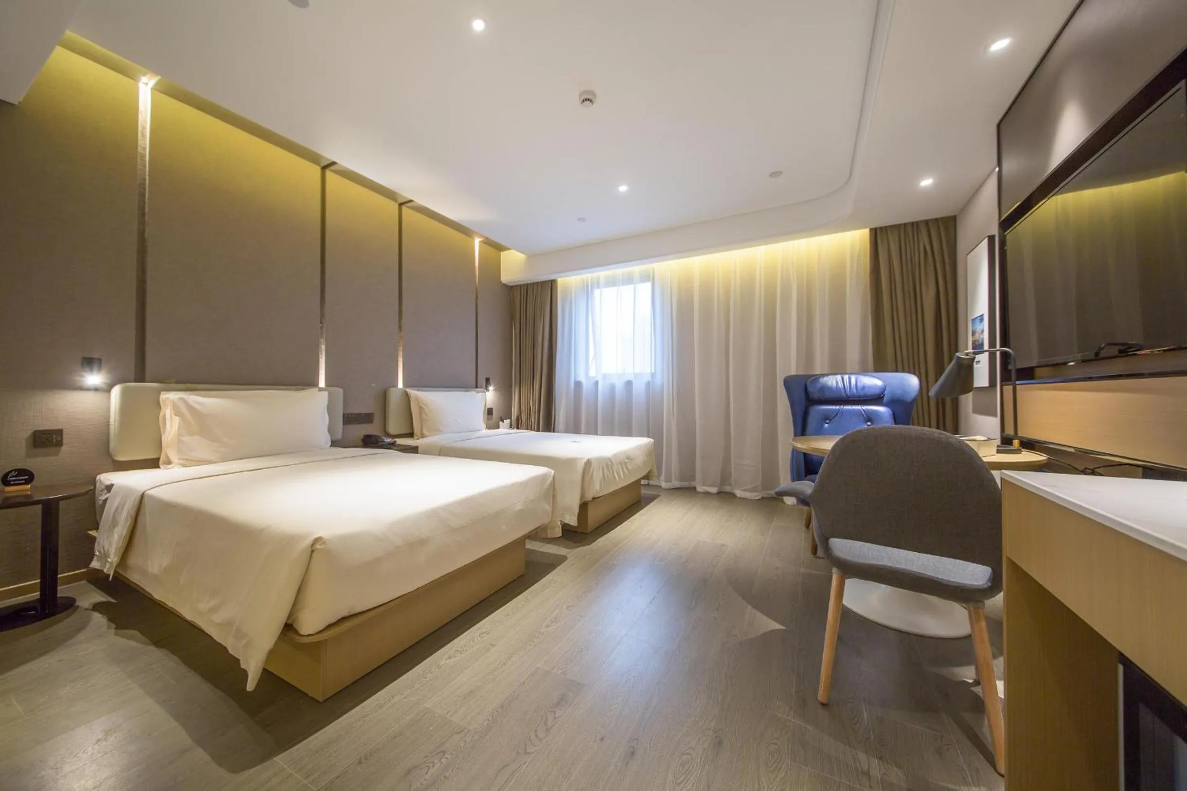 Bed in Atour Hotel Wuxi Railway Station Chunsheng Road