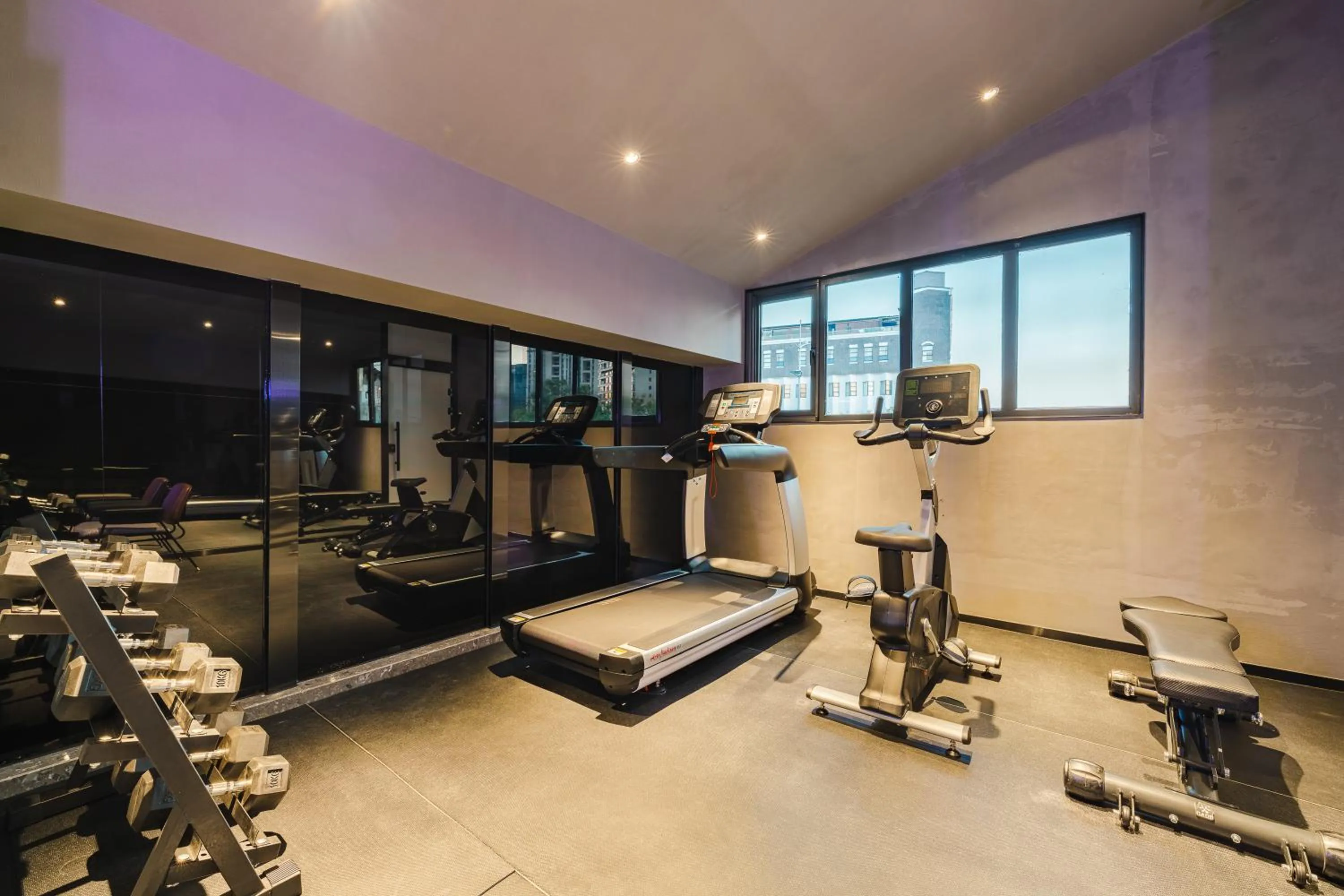 Fitness centre/facilities in Atour S Hotel Wuxi Nanchang Street