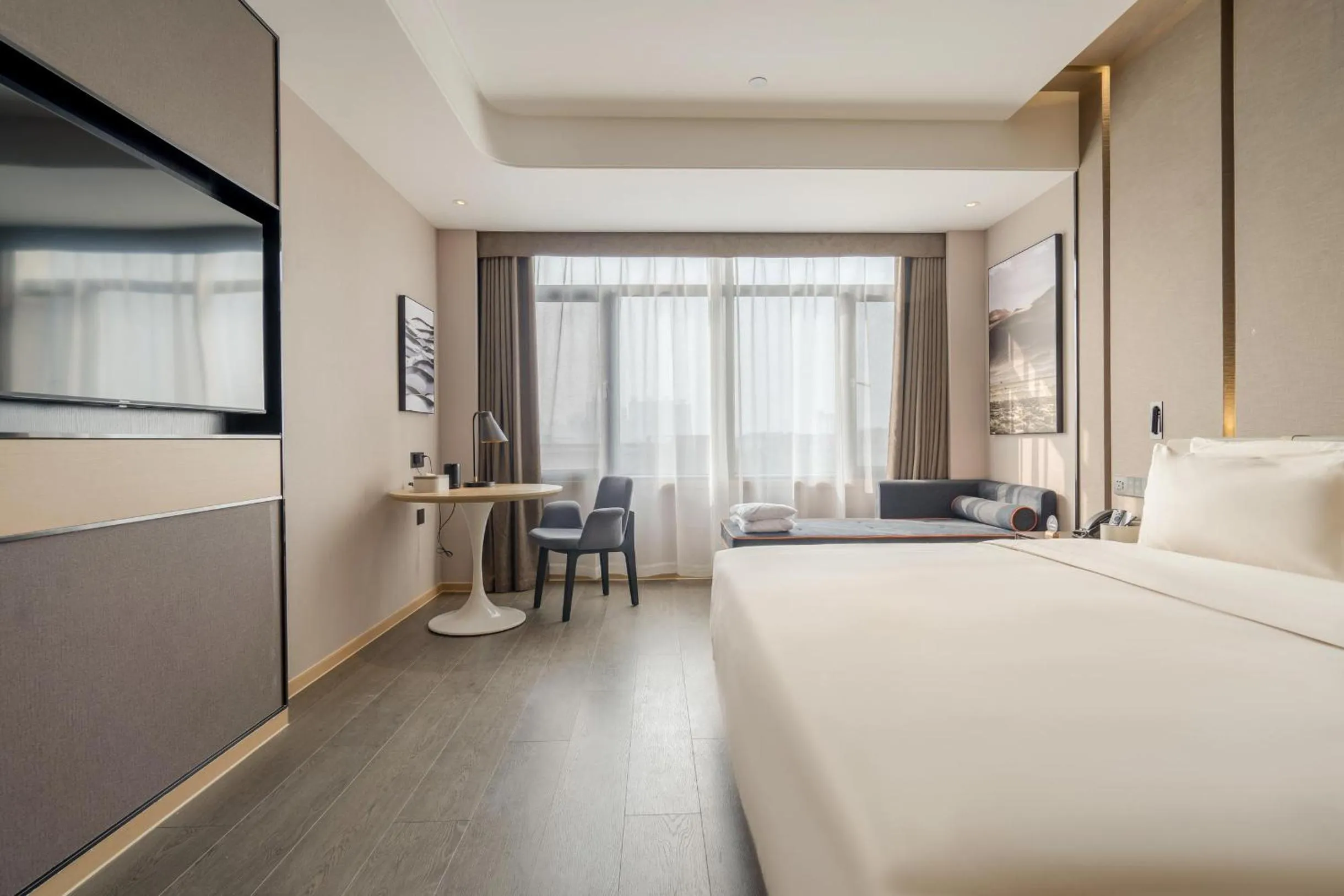 Bed in Atour Hotel Yixing Middle Yangquan Road