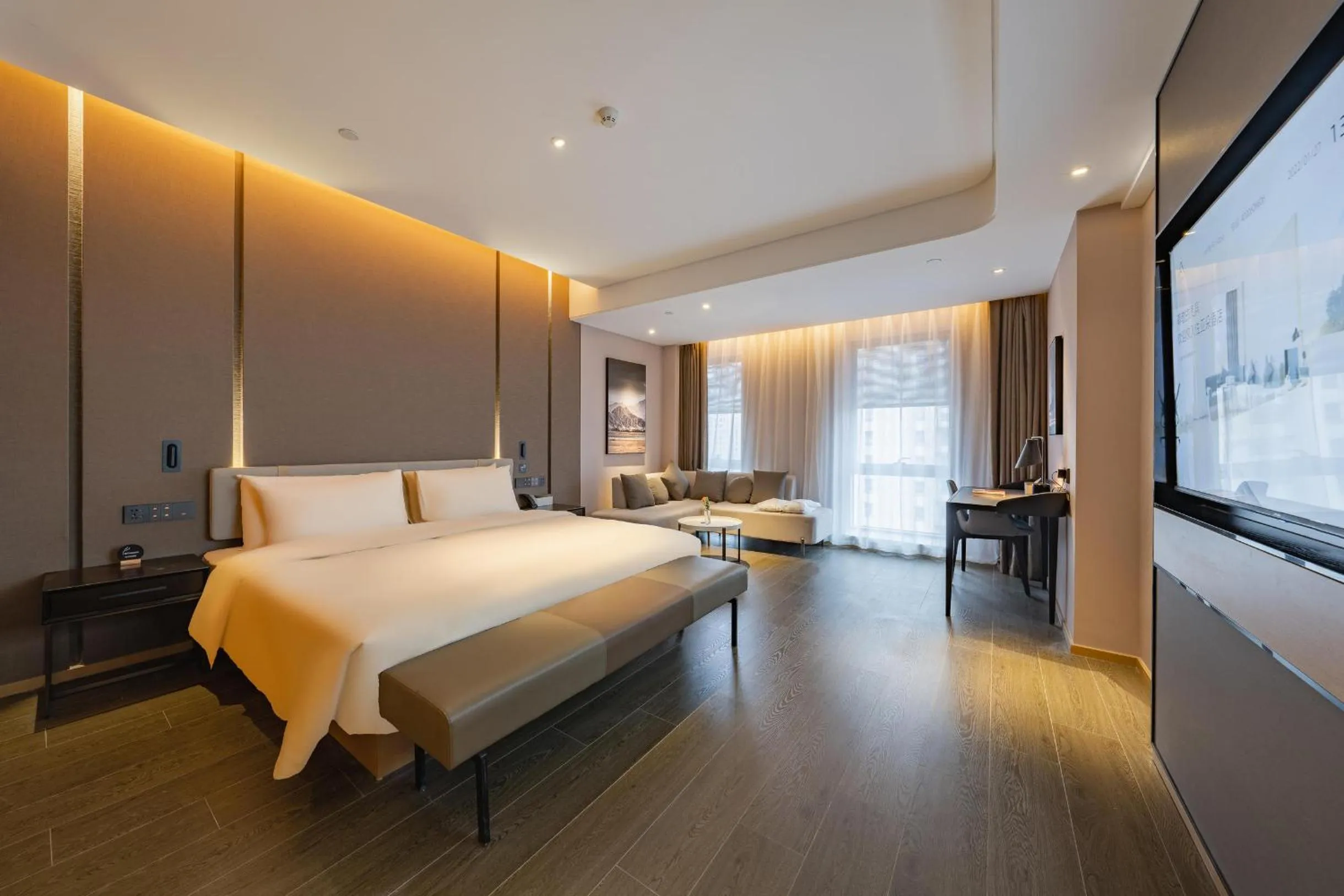 Bed in Atour Hotel Hai an City Government