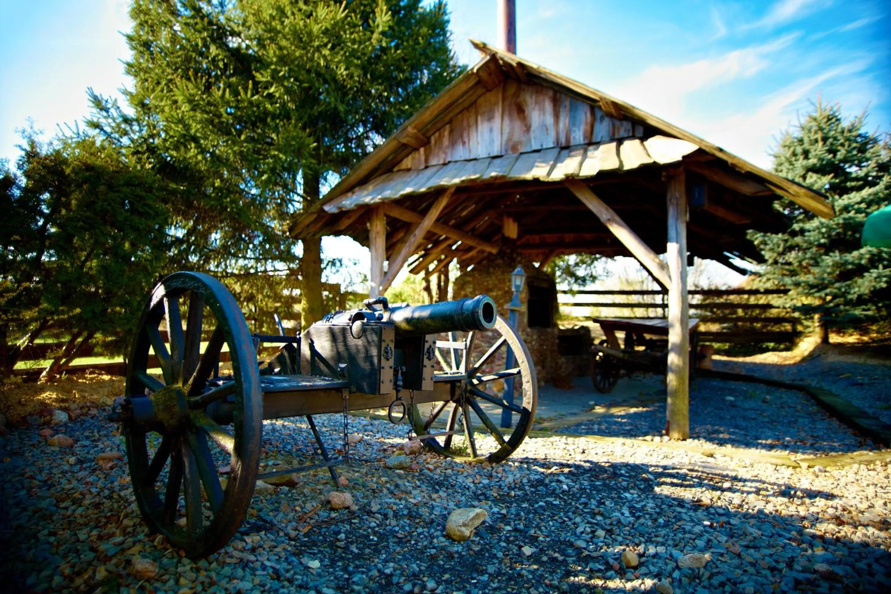 Garden in Hotel Biesiada