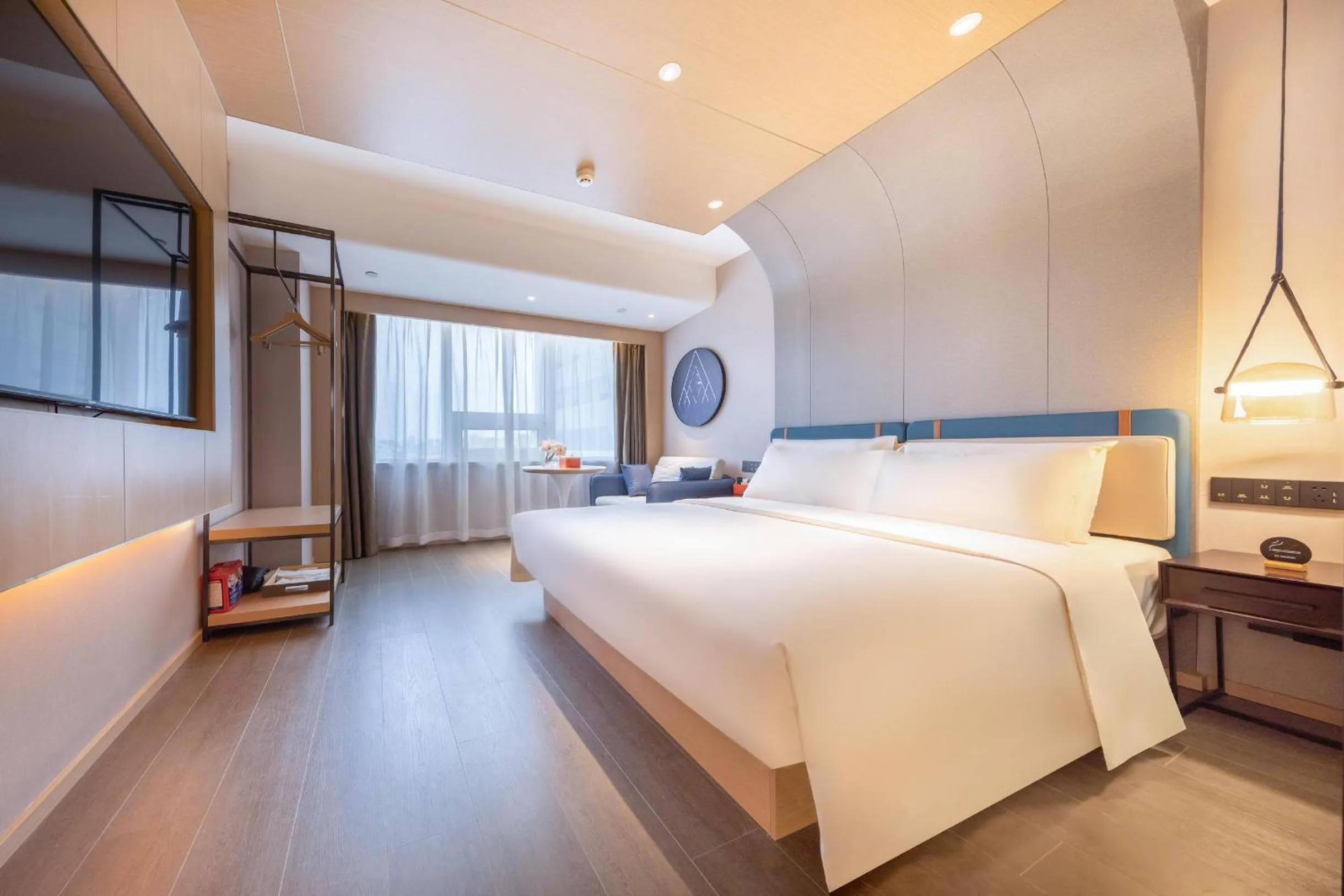 Bed in Atour X Hotel Jinan Quancheng Plaza