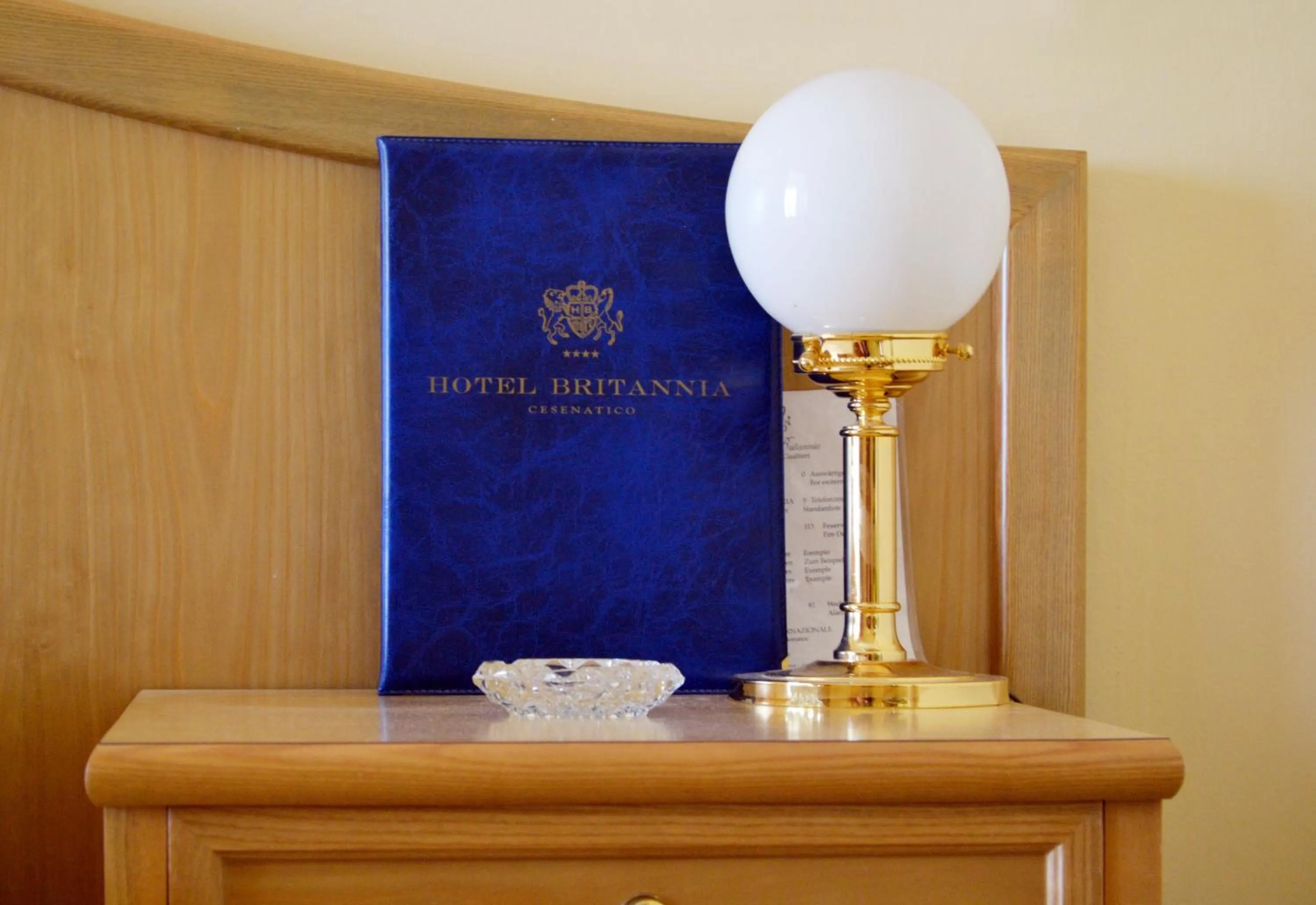 Decorative detail in Hotel Britannia