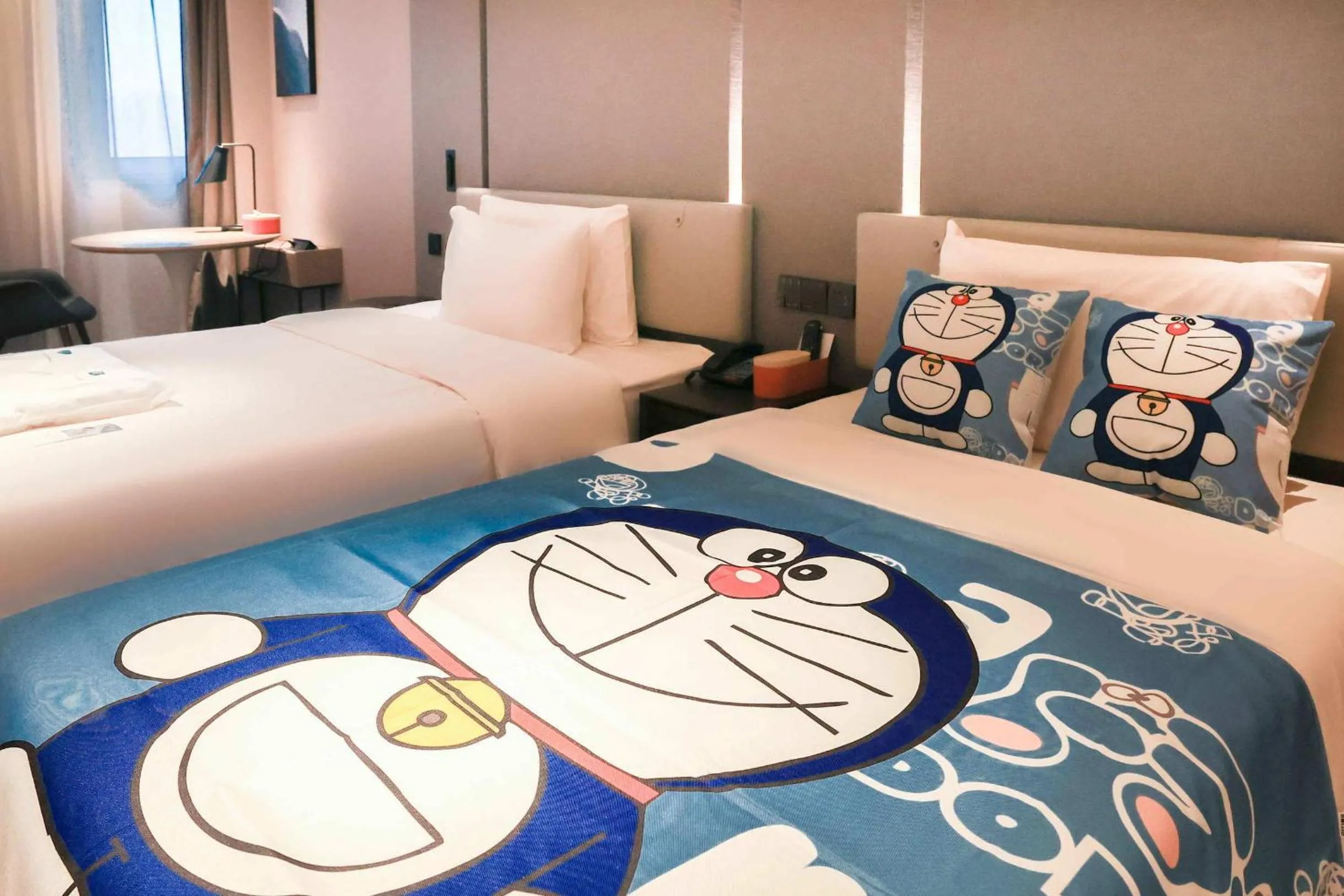 Bed in Atour Hotel Qingdao CBD Hangzhou Road