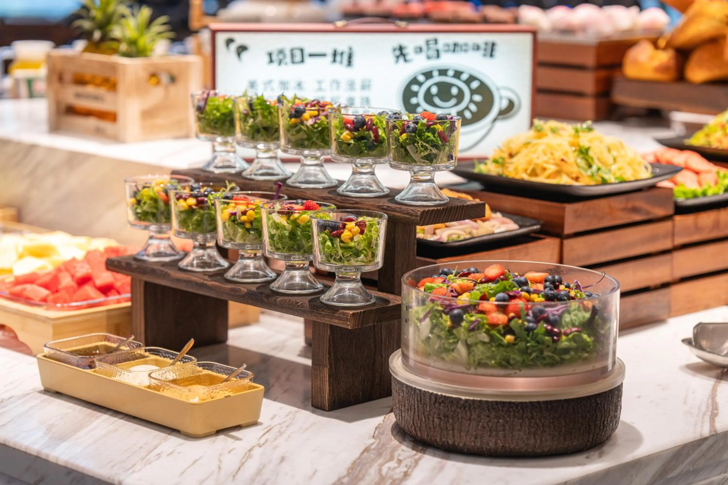 Breakfast in Atour Hotel Qingdao CBD Hangzhou Road