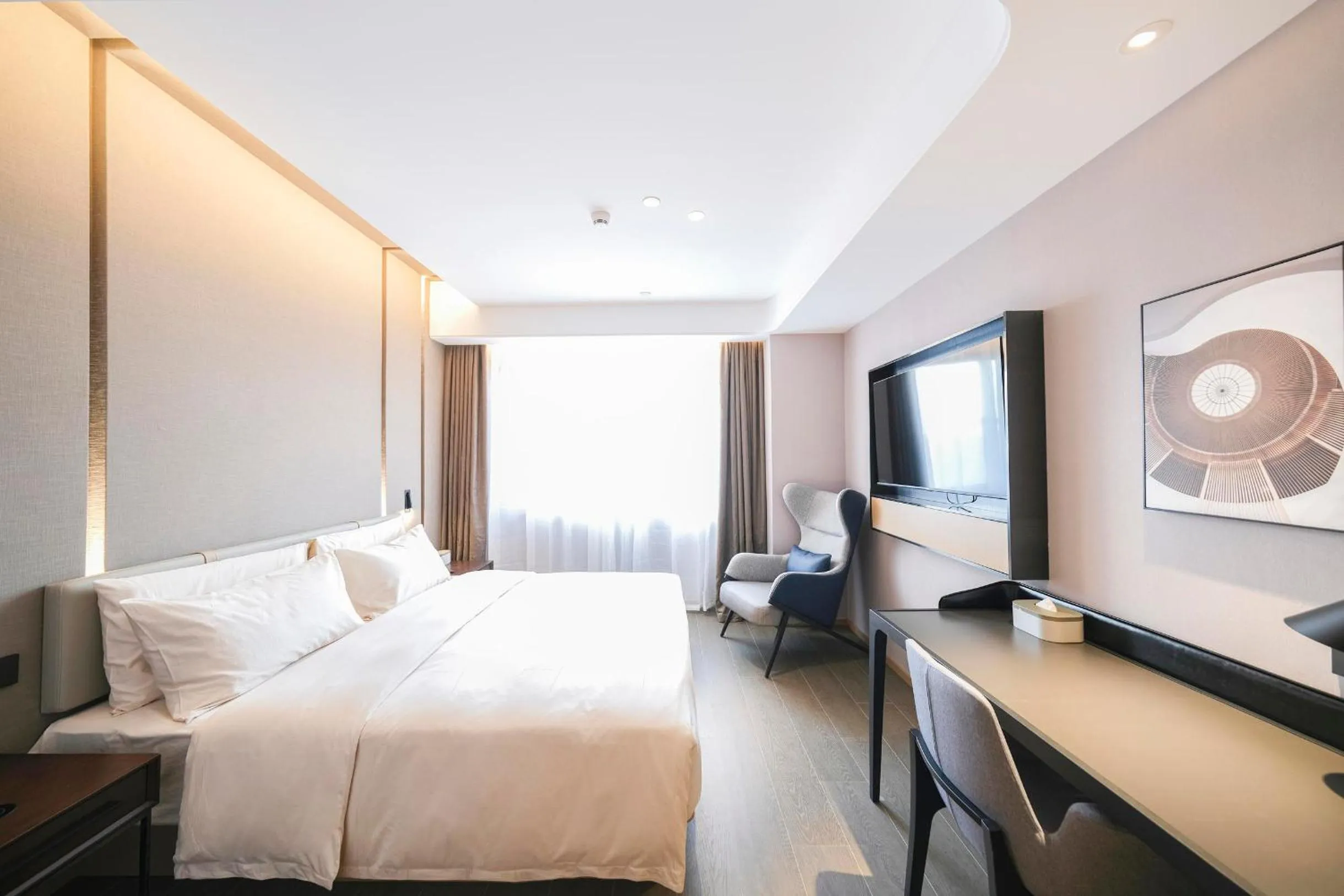 Bed in Atour Hotel Luoyang Yingtianmen