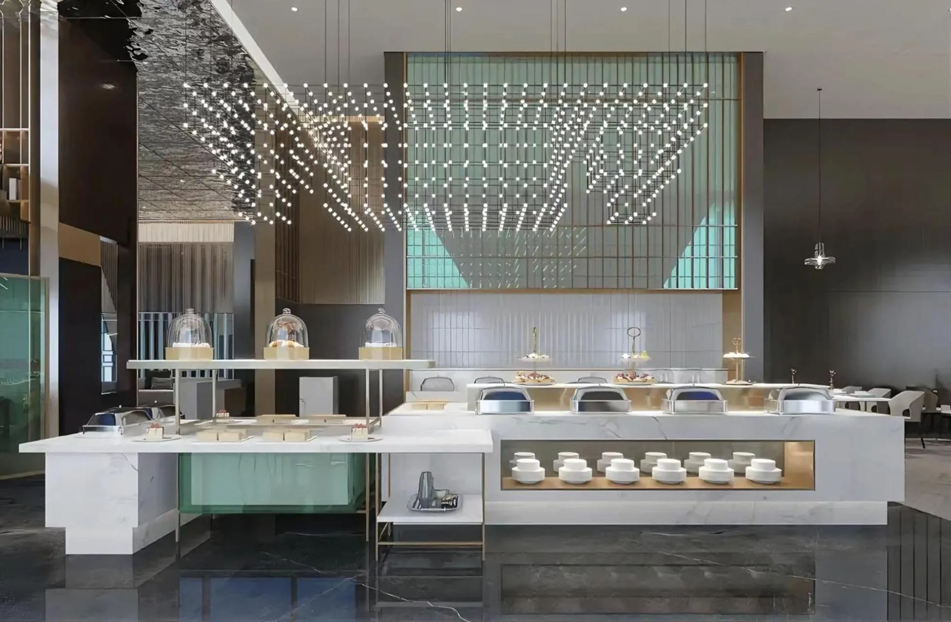 Restaurant/places to eat in Atour Hotel Wuhan Hankou Financial Center