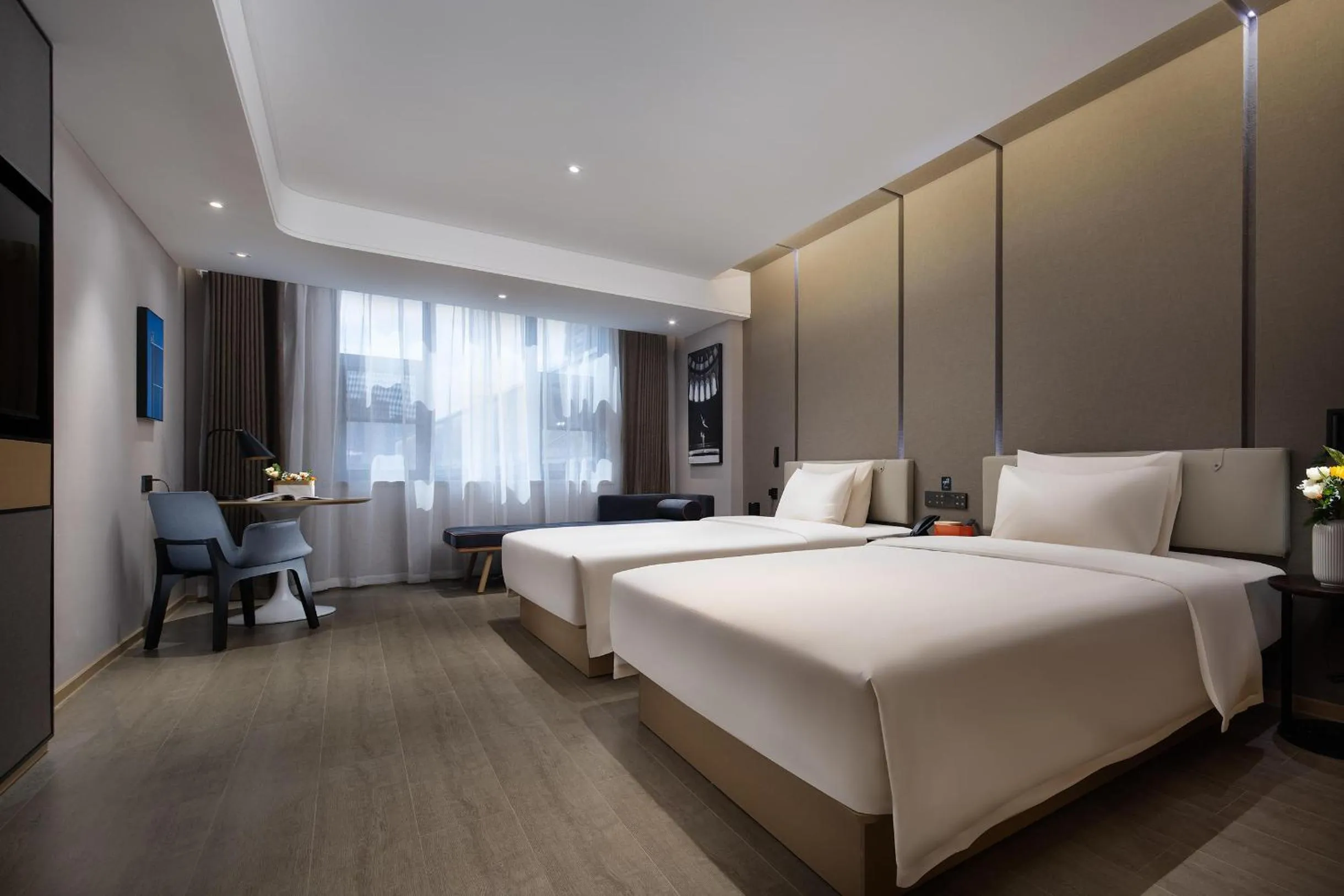 Bed in Atour Hotel Changsha Wangcheng District