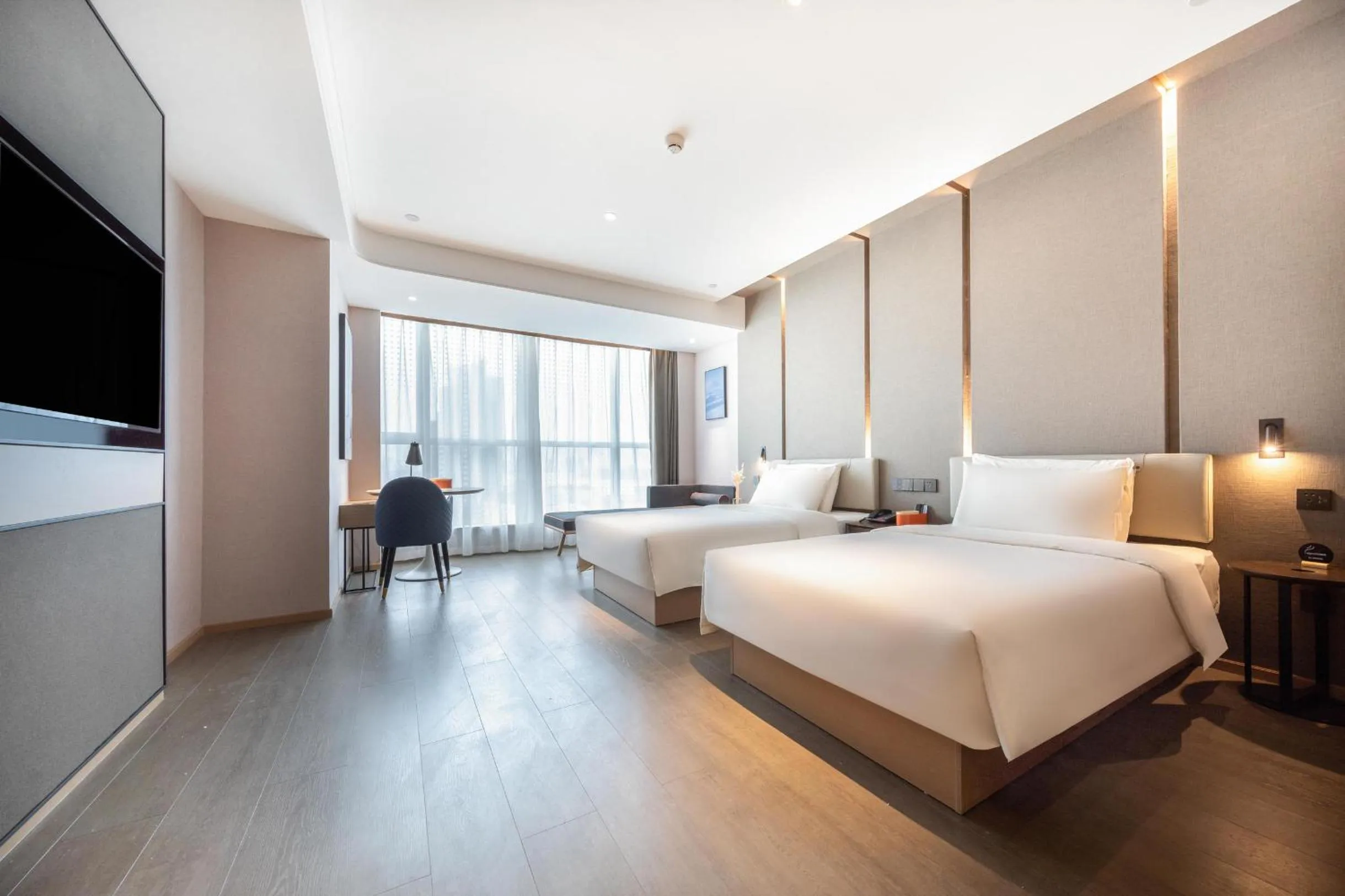 Bed in Atour Hotel Changde Laoximen