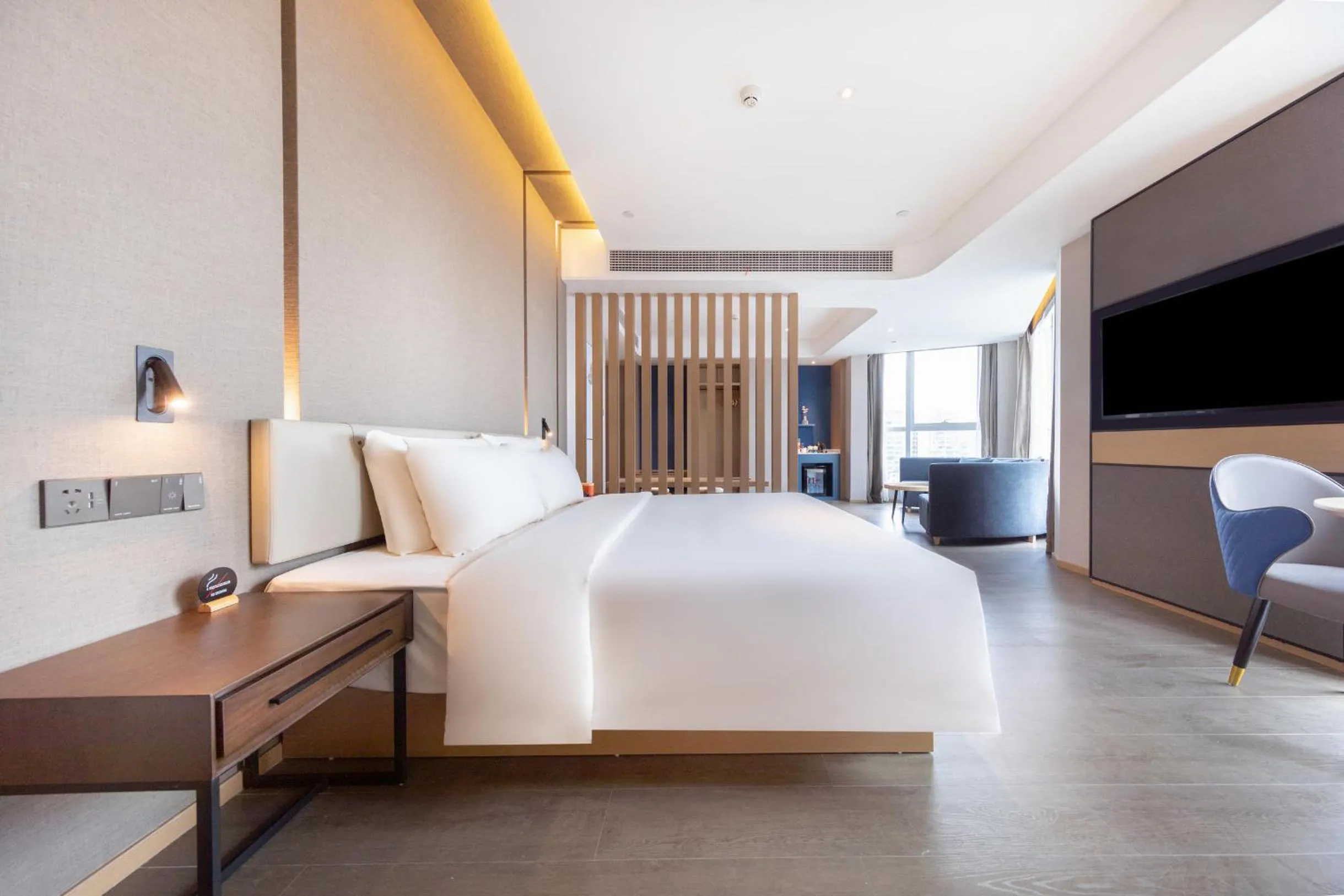 Bed in Atour Hotel Changde Laoximen