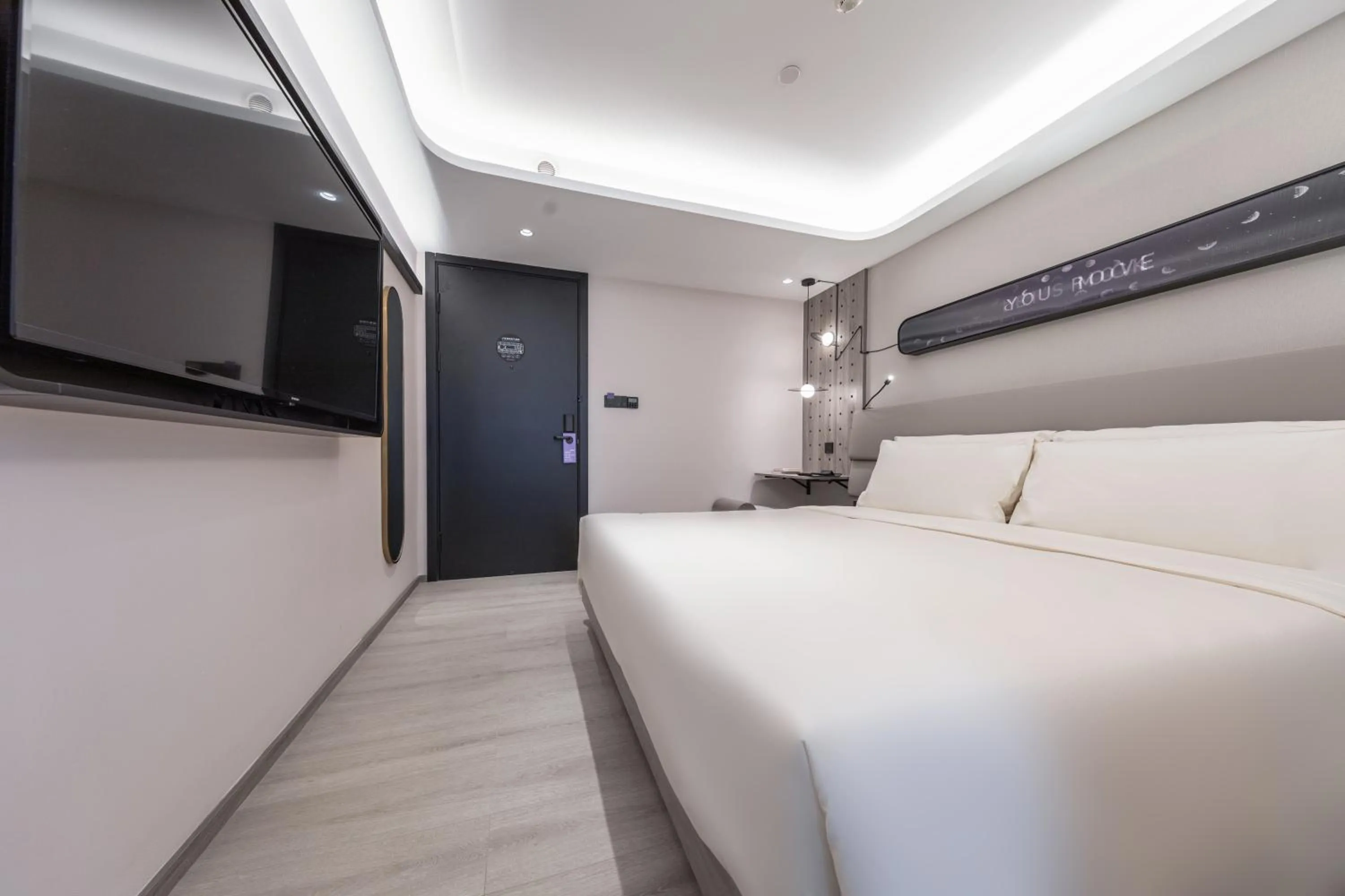 Property building, Bed in Atour X Hotel Guangzhou Zhujiang New Town Siyouxin Road
