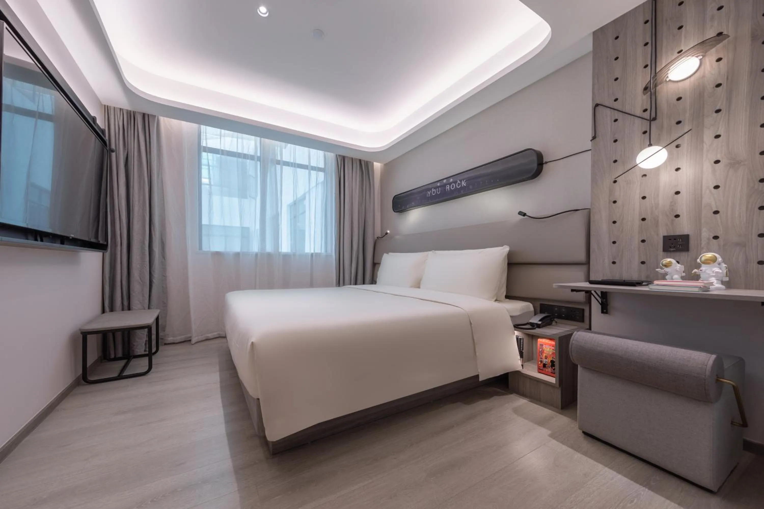Property building, Bed in Atour X Hotel Guangzhou Zhujiang New Town Siyouxin Road