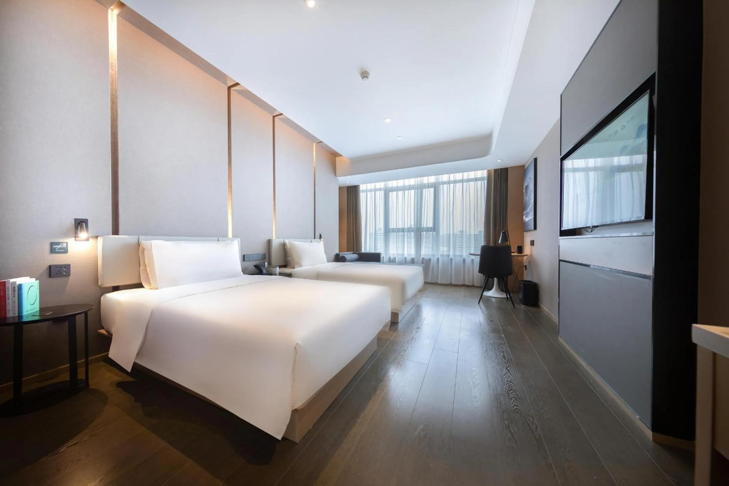 Bed in Atour Hotel Guangzhou Liwan District Jiaokou
