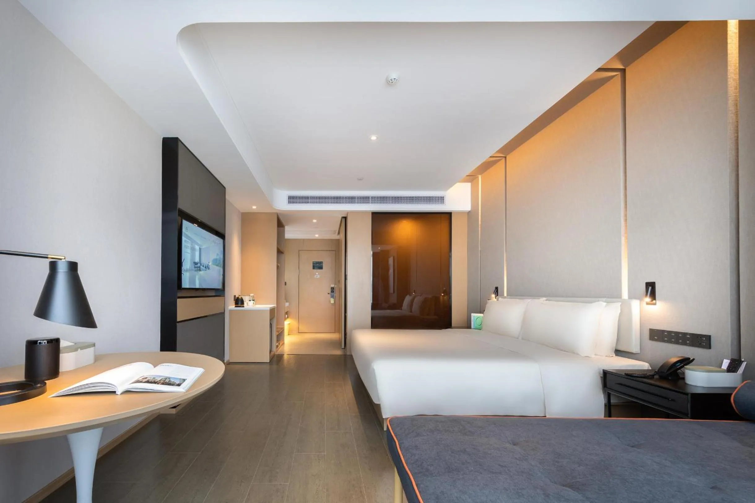 Bed in Atour Hotel Guangzhou Liwan District Jiaokou