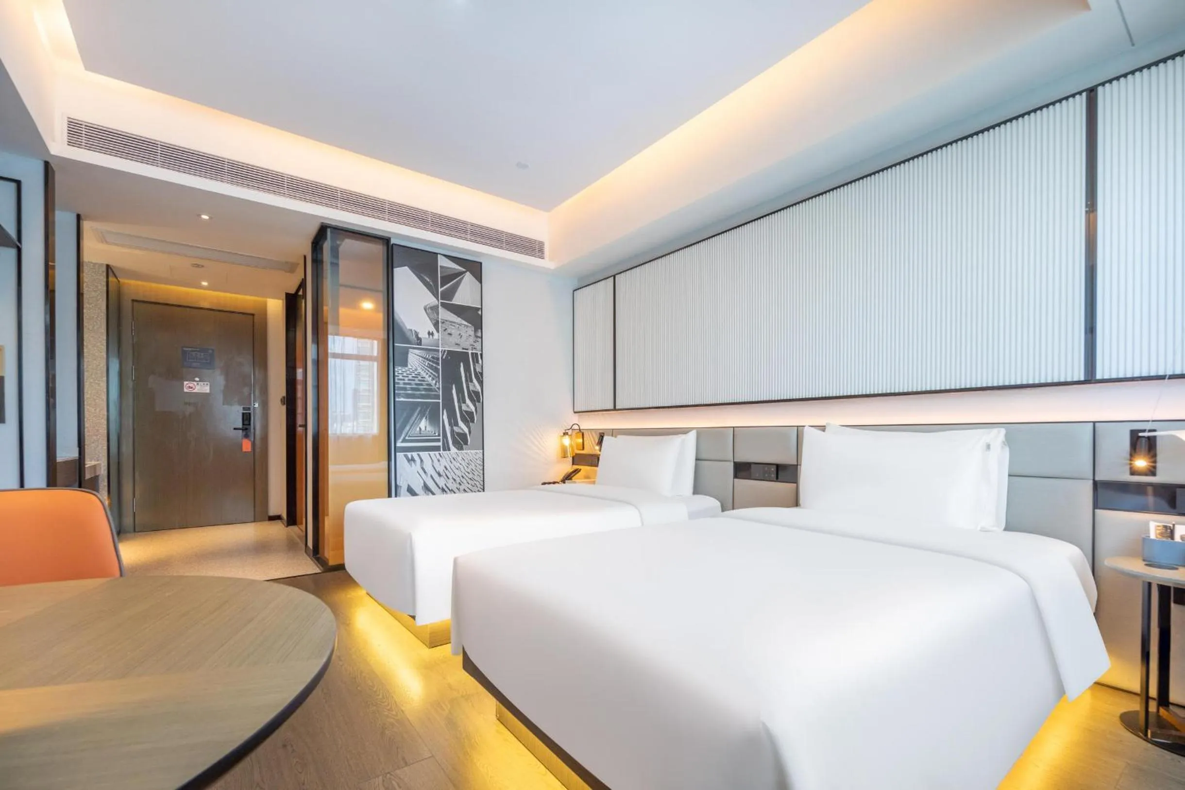 Bed in Atour S Hotel Shenzhen Futian Port