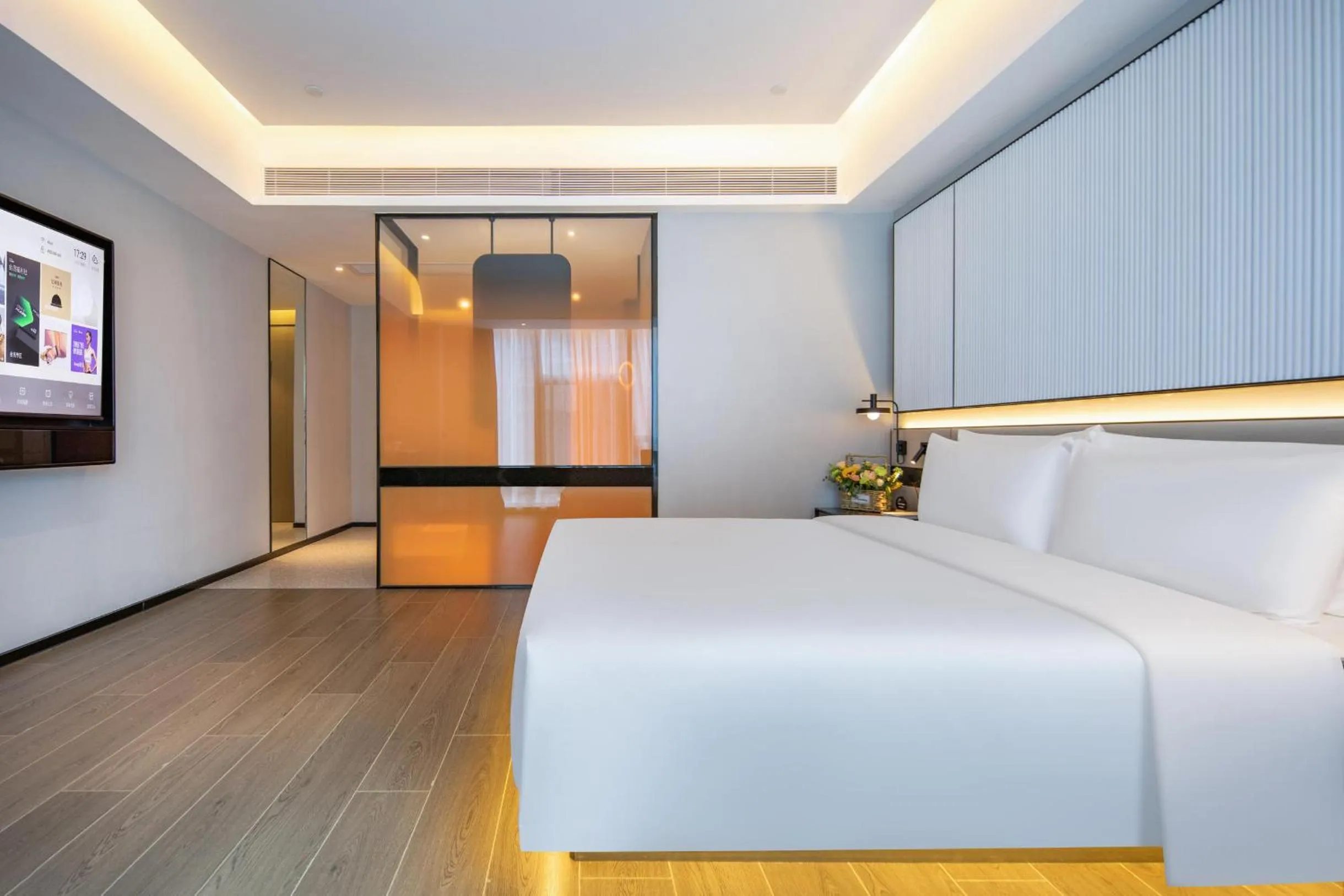 Bed in Atour S Hotel Shenzhen Futian Port