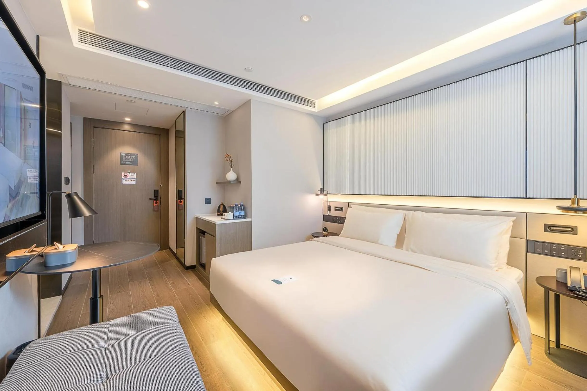 Bed in Atour S Hotel Shenzhen Futian Port