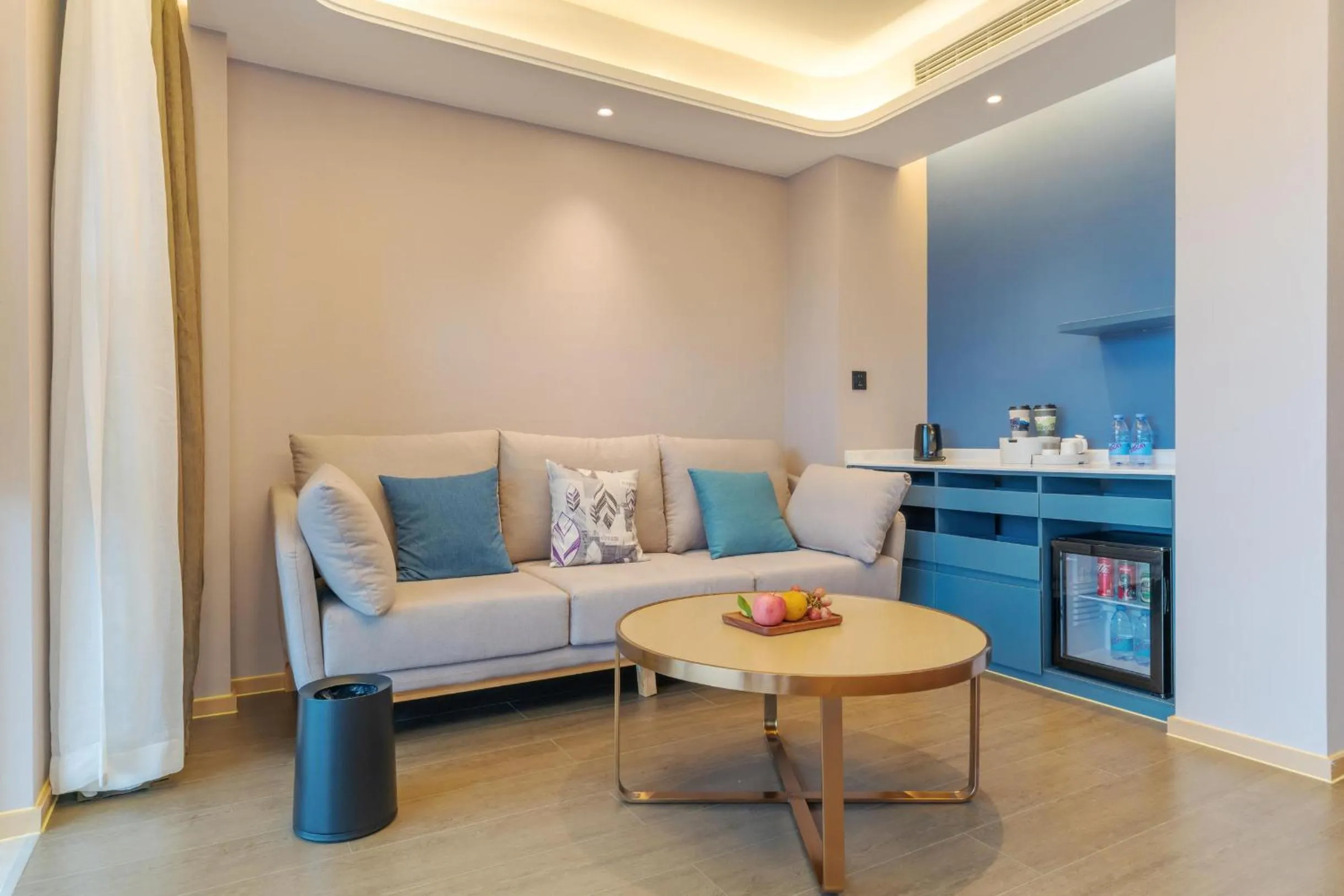 Living room in Atour Hotel Chongqing Yongchuan High-Speed Xinglong Lake