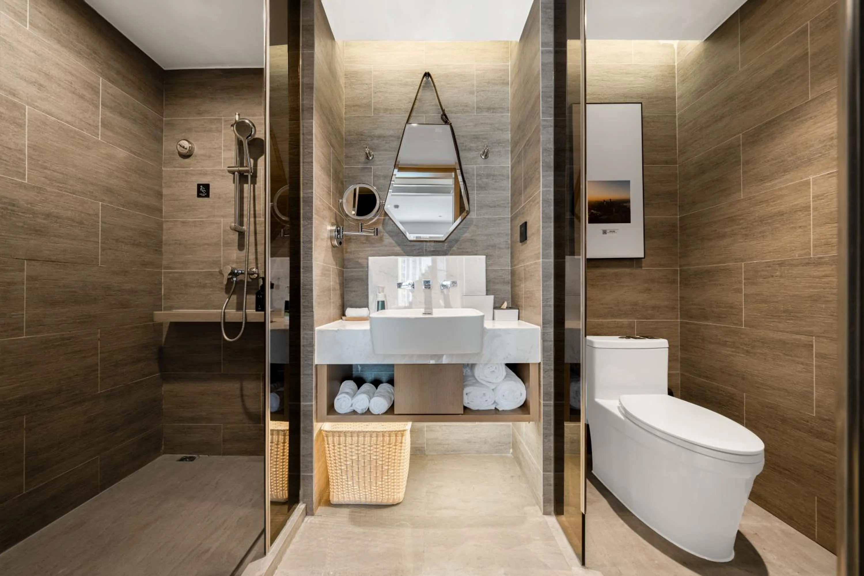 Bathroom in Atour Hotel Chongqing Yongchuan High-Speed Xinglong Lake