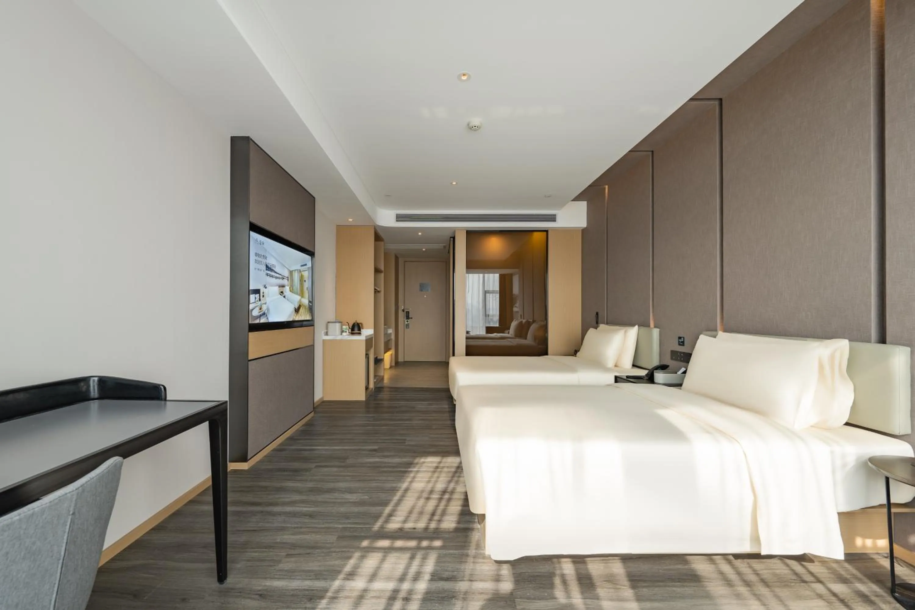 Bed in Atour Hotel Chongqing West Station