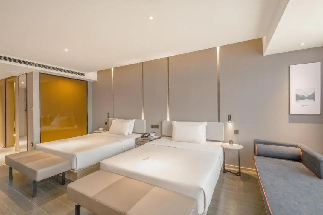 Bed in Atour Hotel Chengdu North Renmin Road