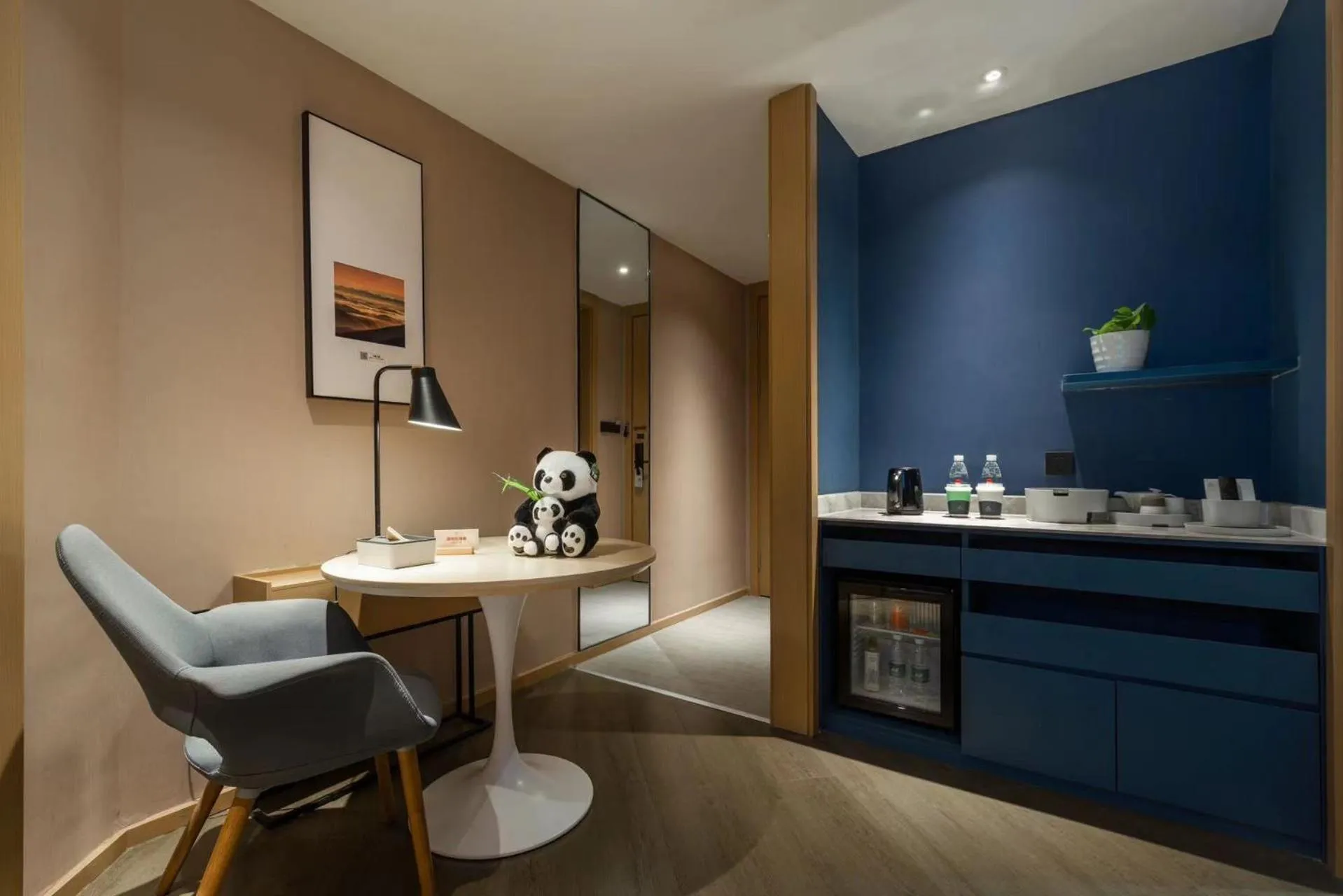 Seating area in Atour Hotel Chengdu North Renmin Road