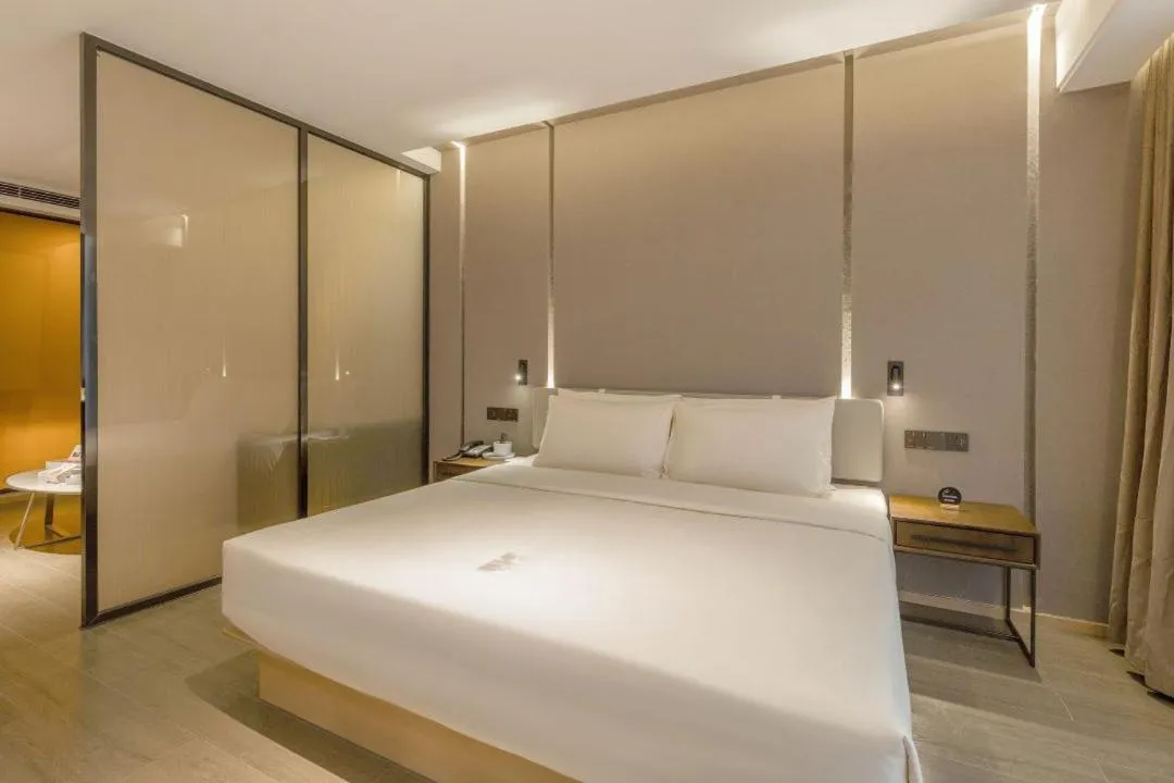 Bed in Atour Hotel Chengdu North Renmin Road
