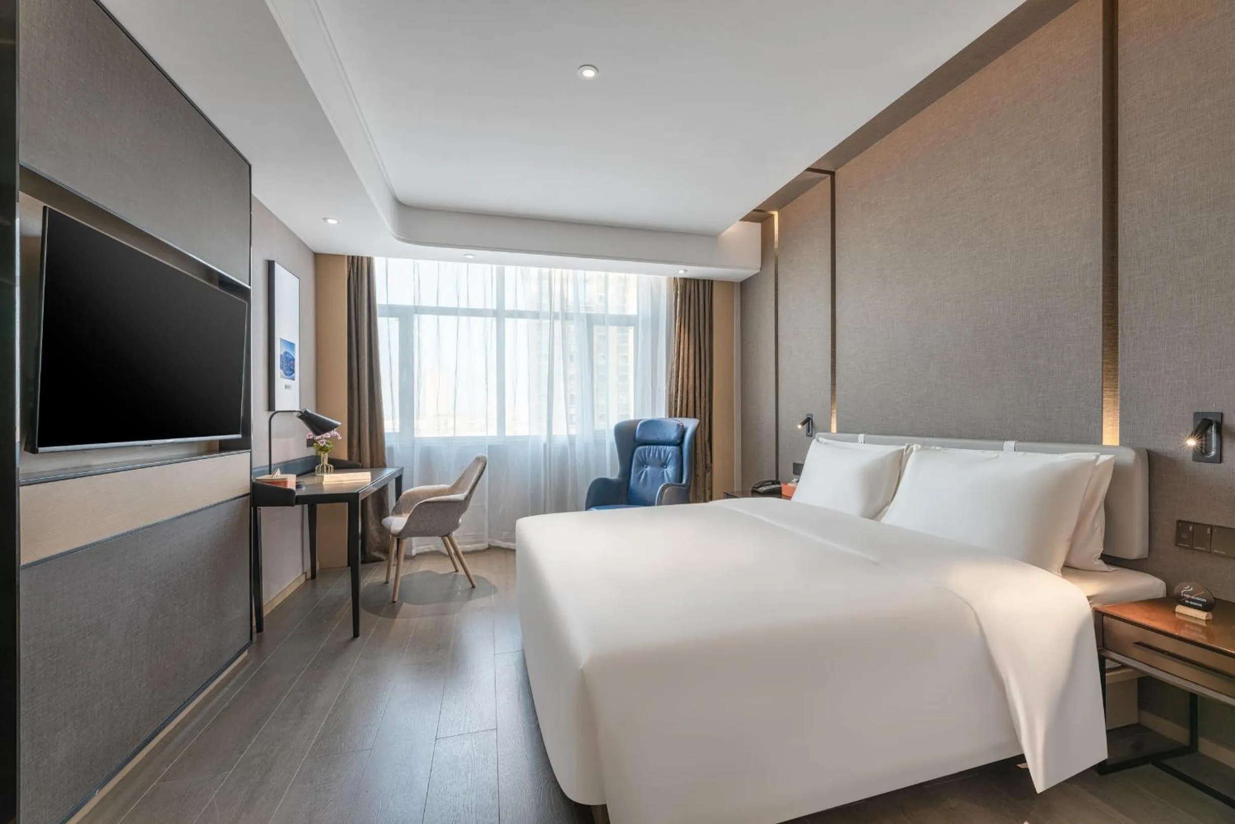 Bed in Atour Hotel Kashgar Ancient City Pedestrain Street